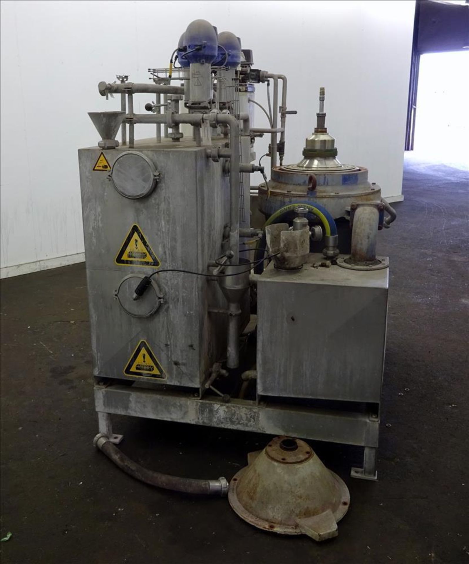 Used- Alfa Laval WSPX-307-71G Desludger Disc Centrifuge. 316 Stainless steel (bowl assembly with alu - Image 4 of 23