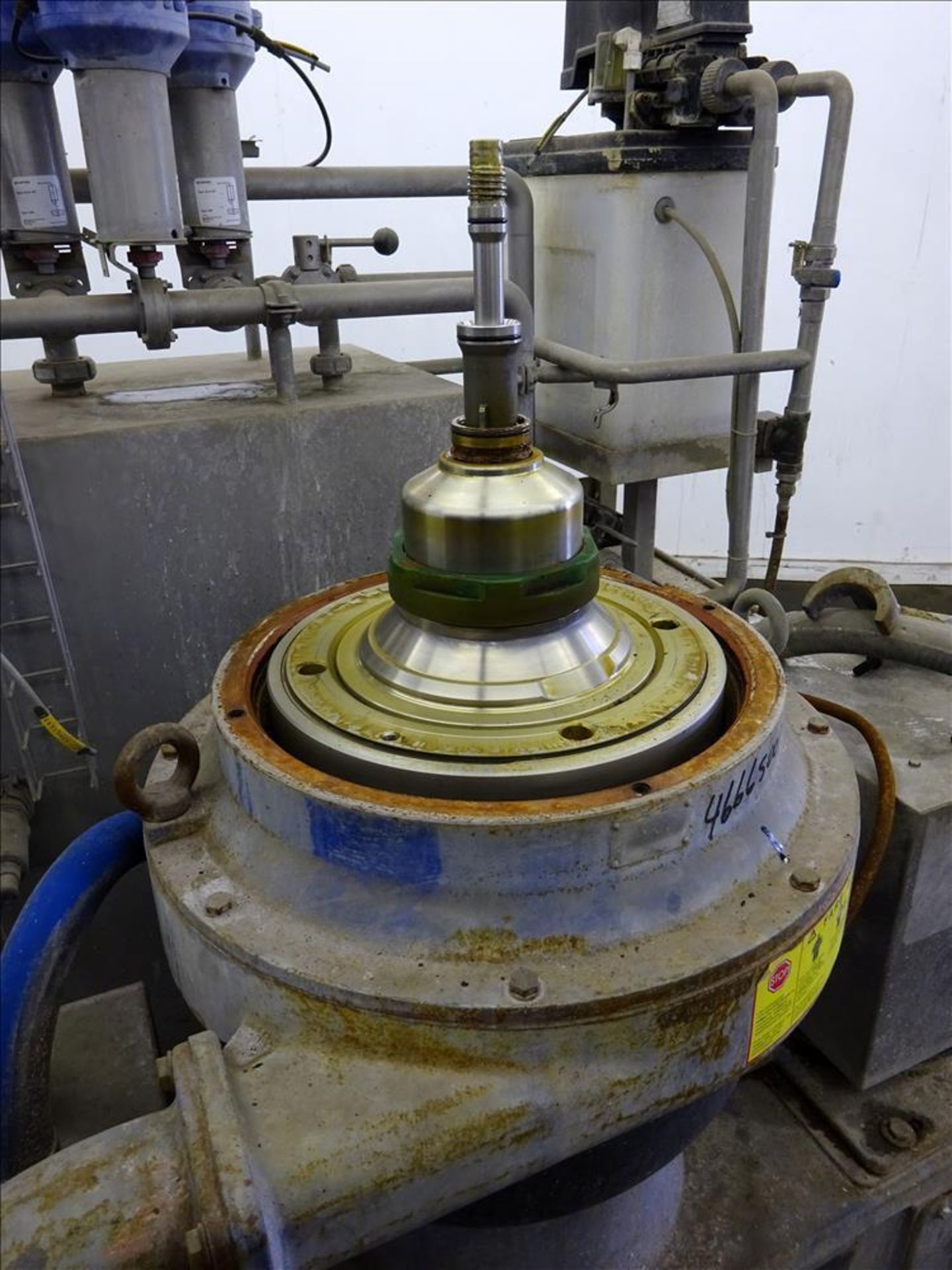 Used- Alfa Laval WSPX-307-71G Desludger Disc Centrifuge. 316 Stainless steel (bowl assembly with alu - Image 7 of 23