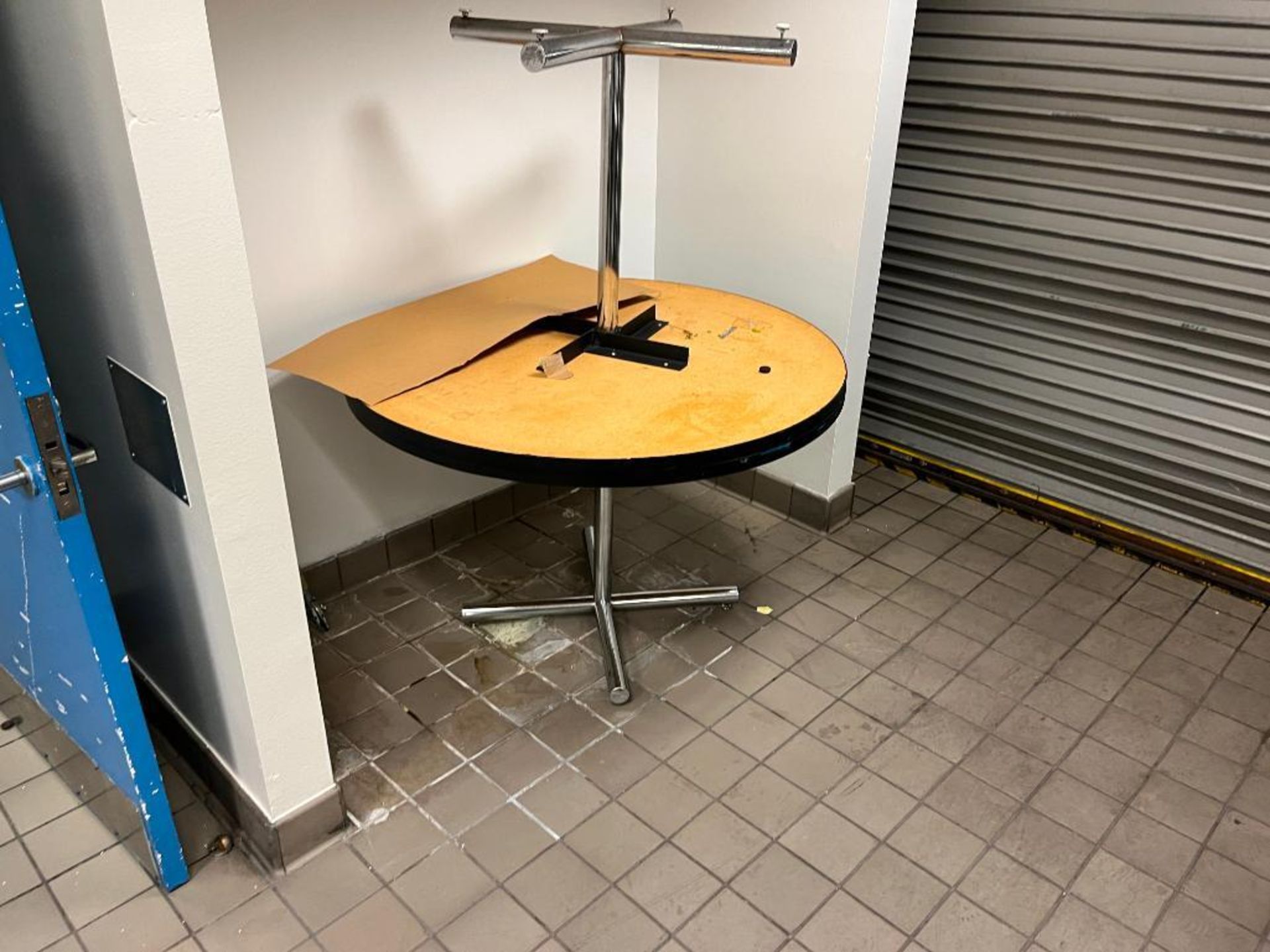 Lot: (4) Tables and Assorted Black Chairs - Image 2 of 5