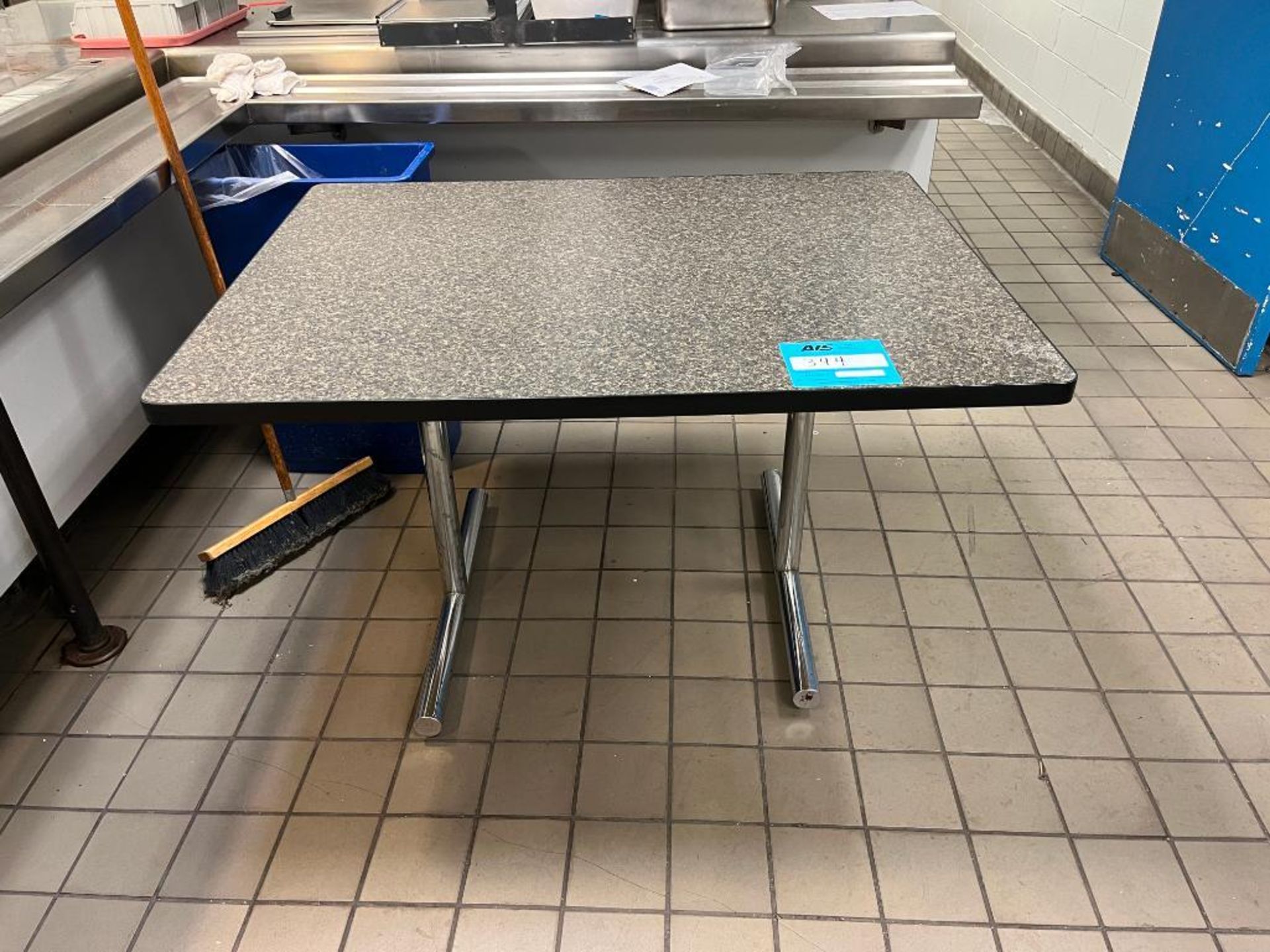 Lot: (4) Tables and Assorted Black Chairs