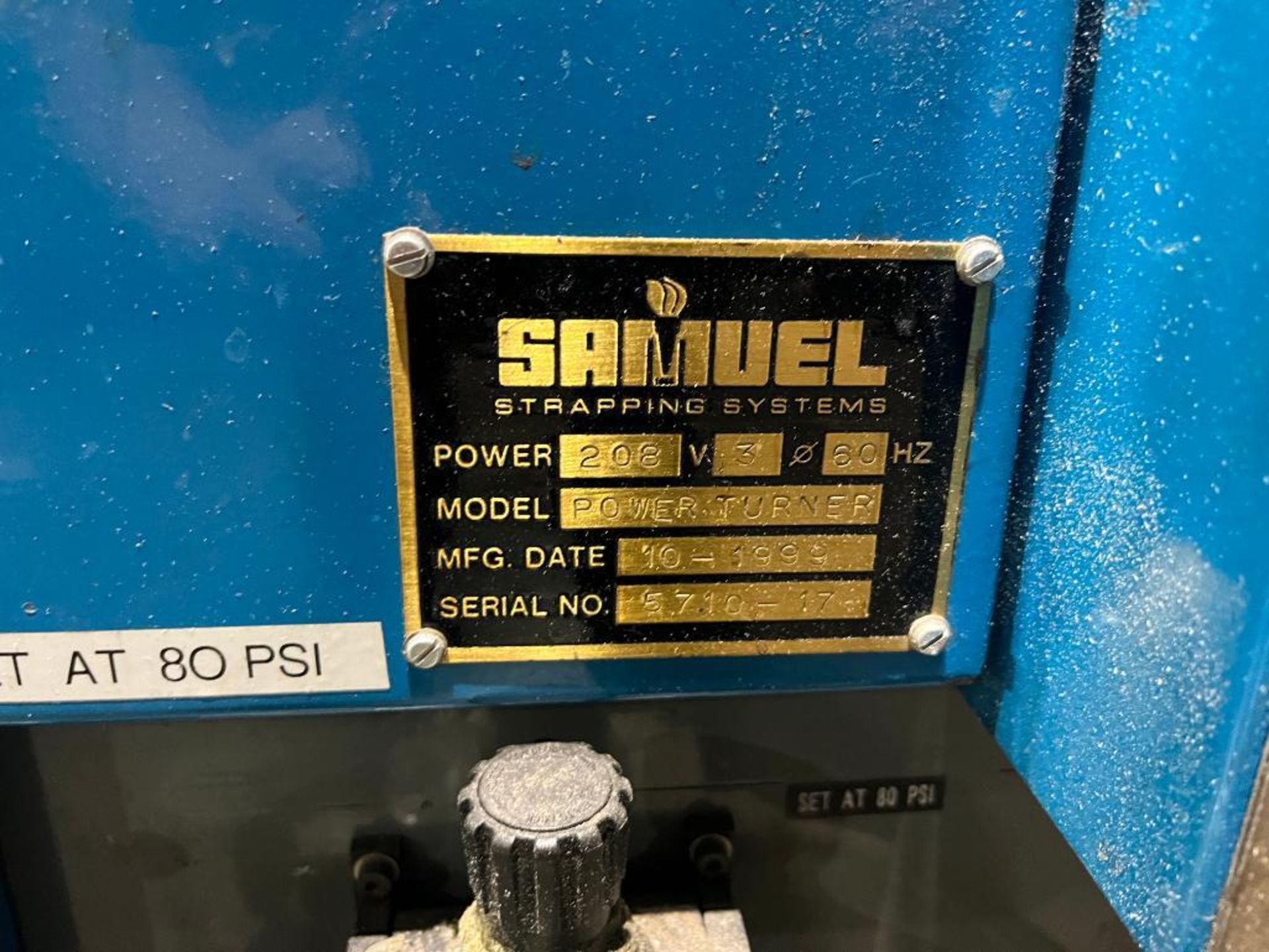 Samuel Strapping Systems Power Turner, S/N 5710-17 (1999) - Image 3 of 3