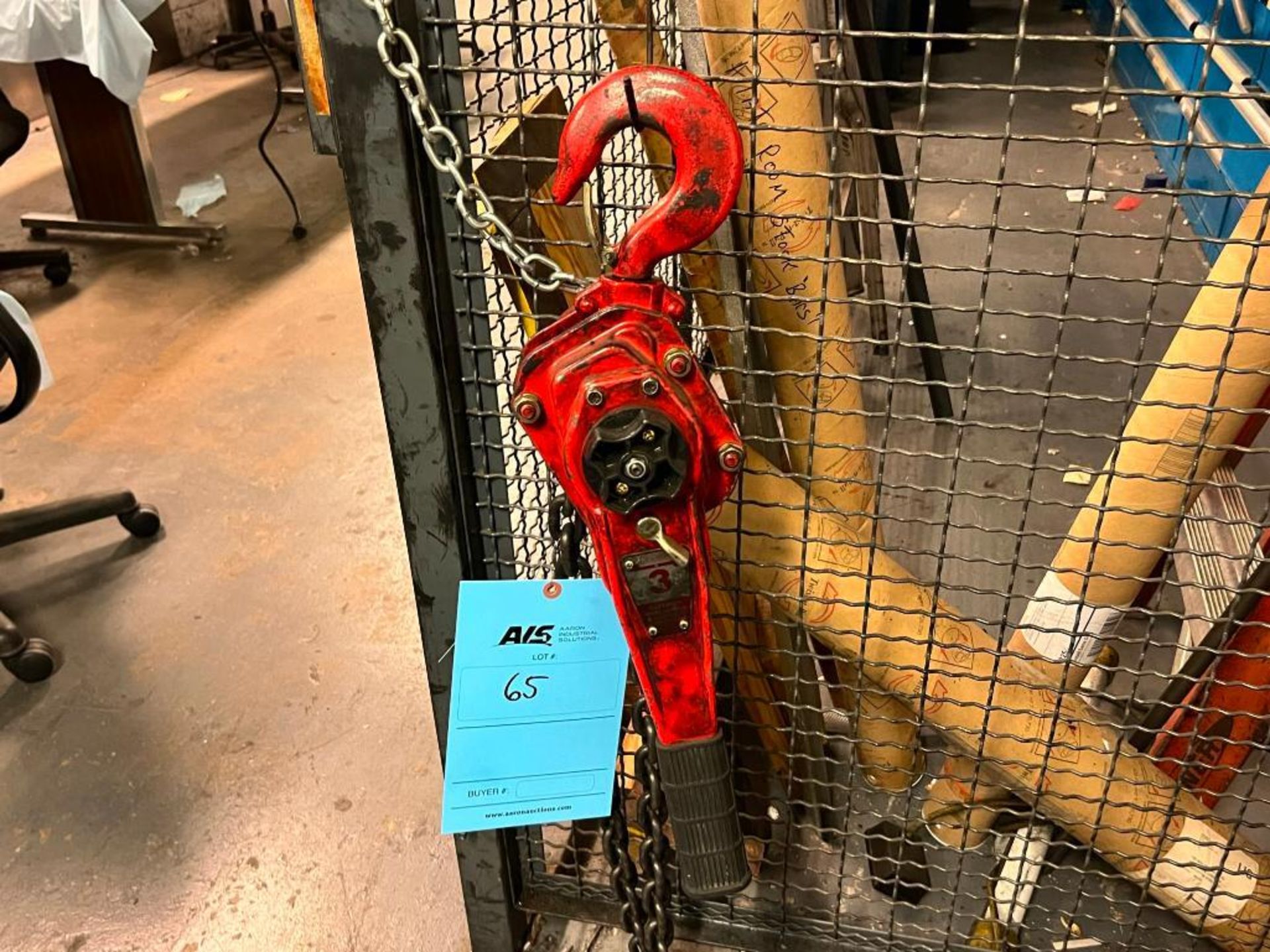 Coffing 3-Ton Chain Hoist