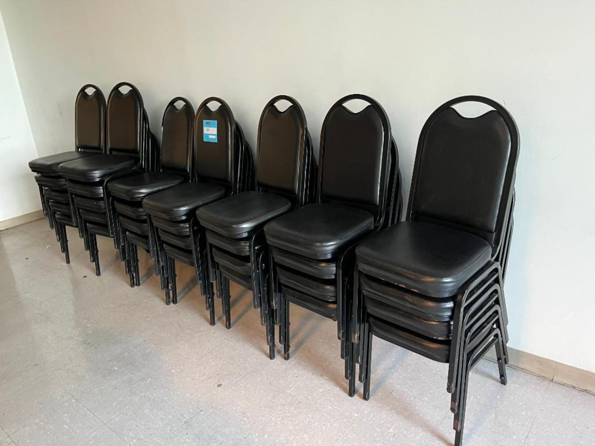 Lot: Assorted Black Chairs