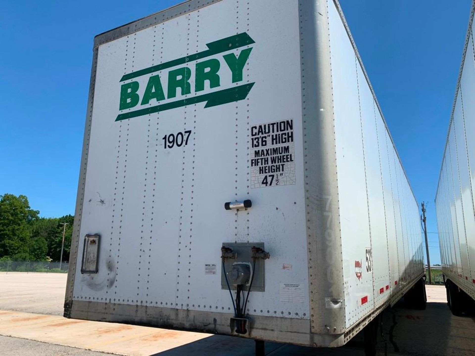 2005 Wabash 53' SL. T.A Dry Van Trailer. - Image 5 of 6