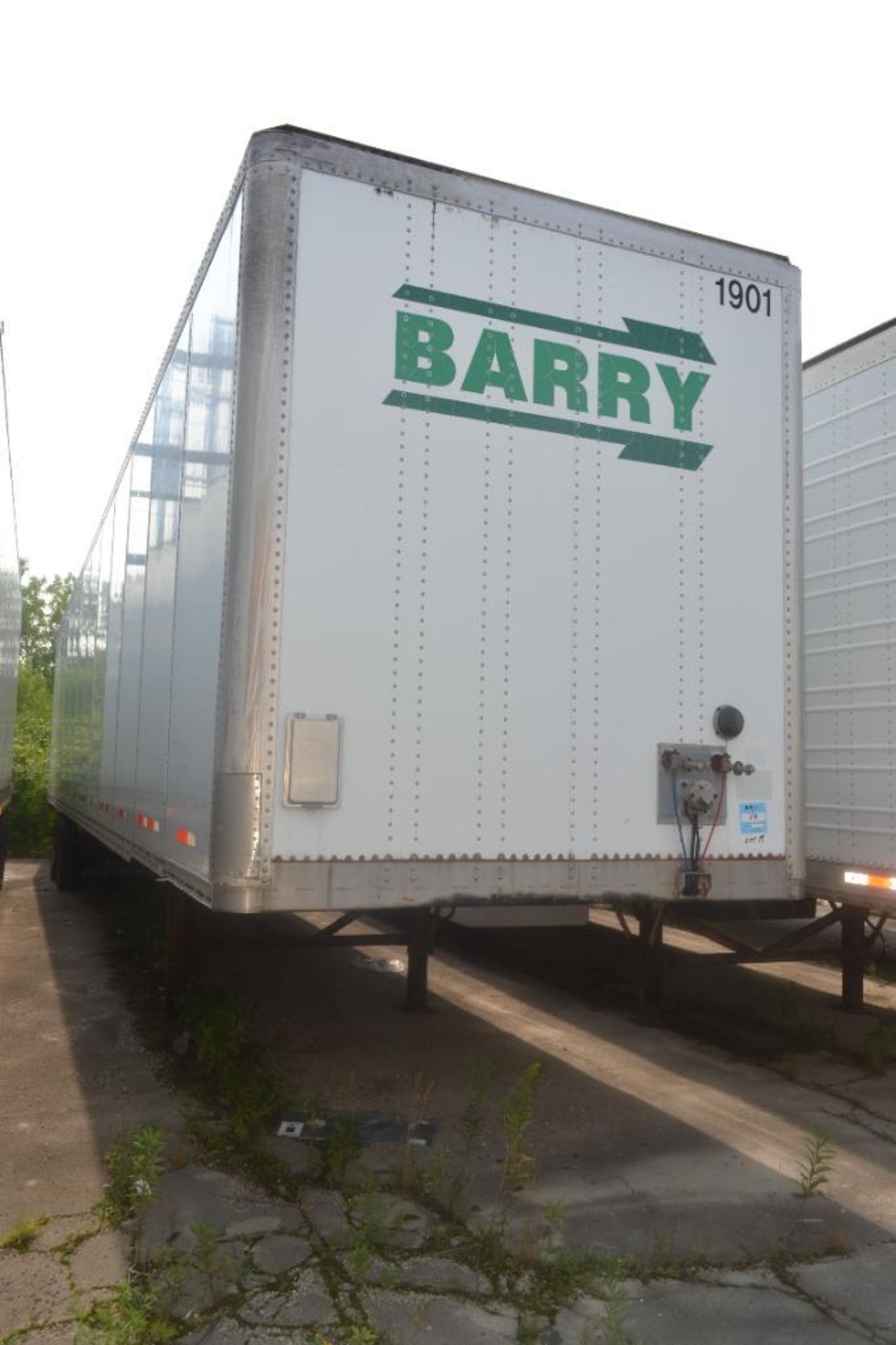 2002 Wabash 53' SL. T.A Dry Van Trailer