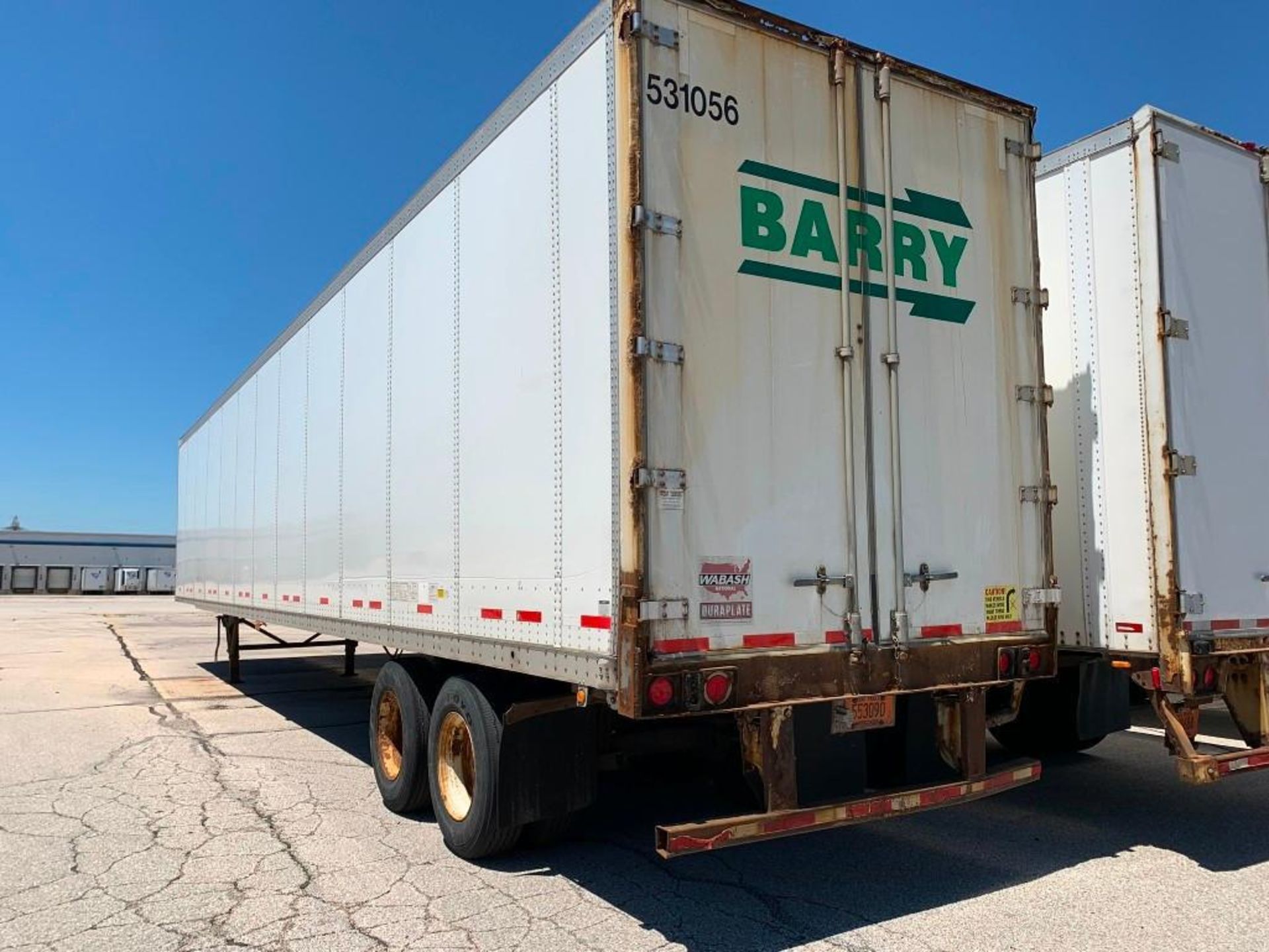 2008 Wabash 53' SL. T.A Dry Van Trailer - Image 3 of 5