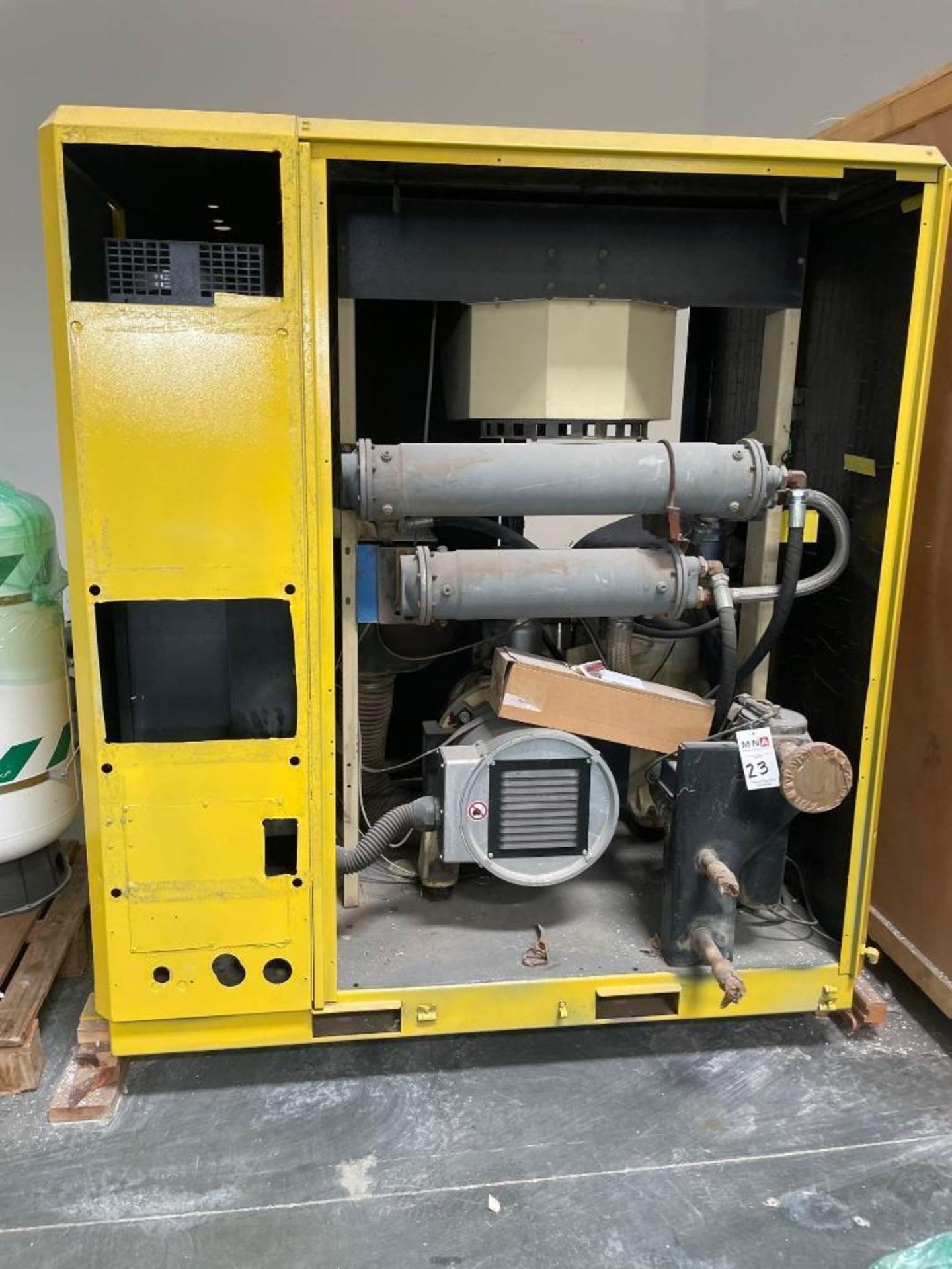 100 HP Ingersoll Rand Rotary Screw Air Compressor, new approx 2013