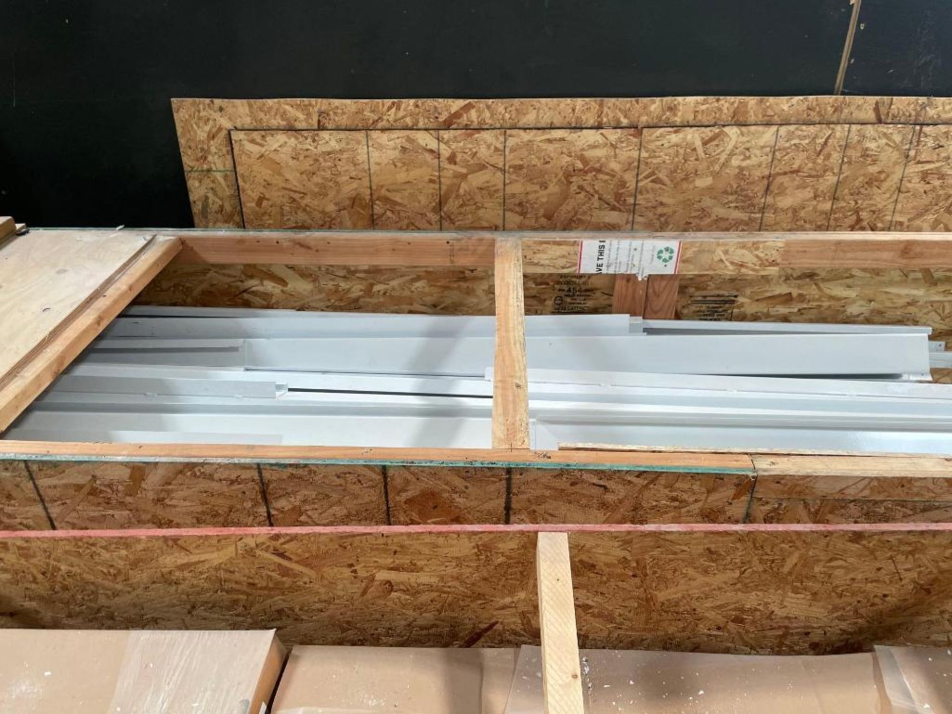 Lot: (2) Pre-fab lab rooms - fab'ed Metal Sections Packed in Original Shipping Crates (Non-UL Compla - Image 3 of 21