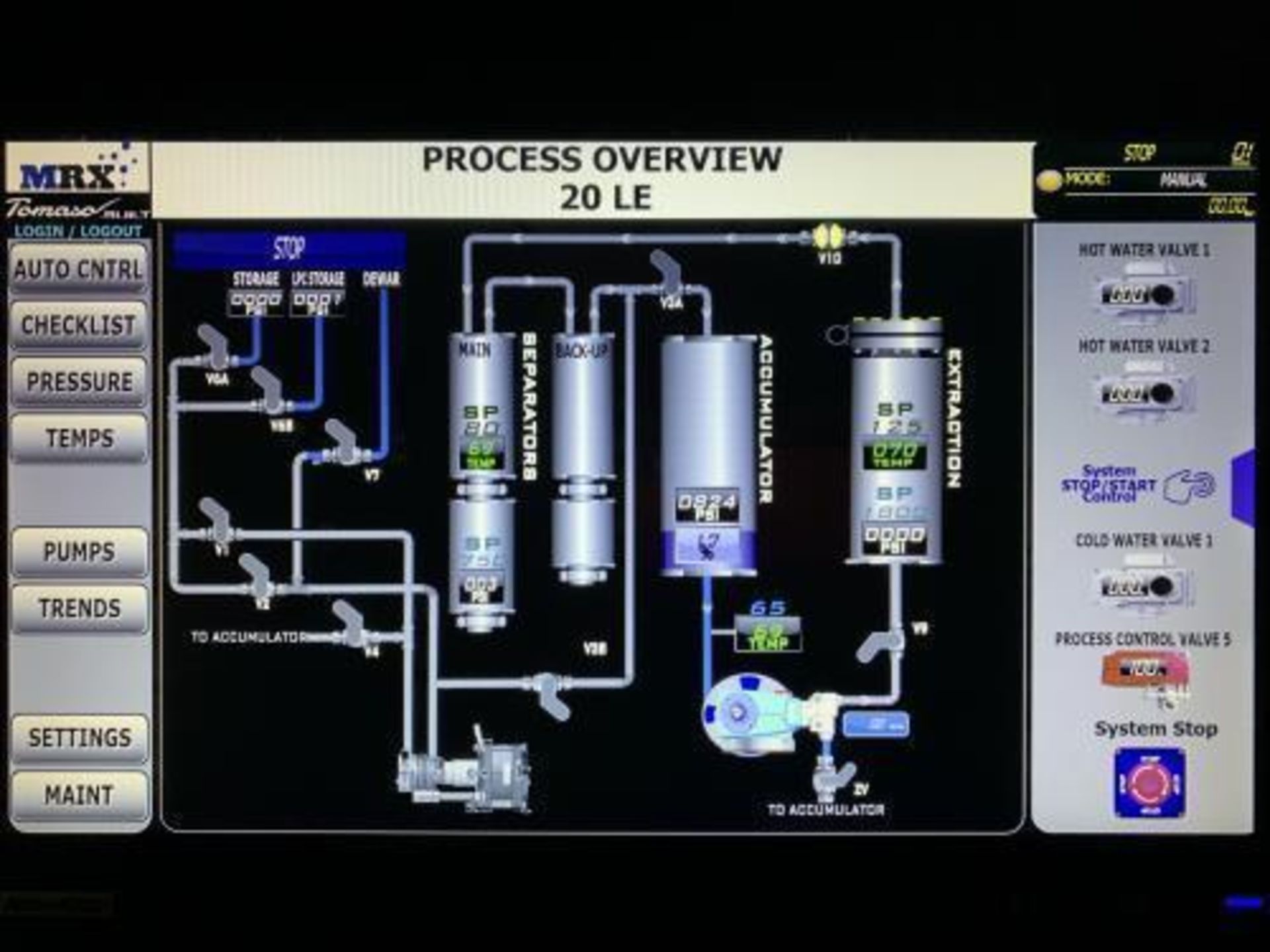 MRX 20 LE Supercritical CO2 Automated Extractor System (Like New -Purchased in 2020 Only 100 Runs). - Image 19 of 23