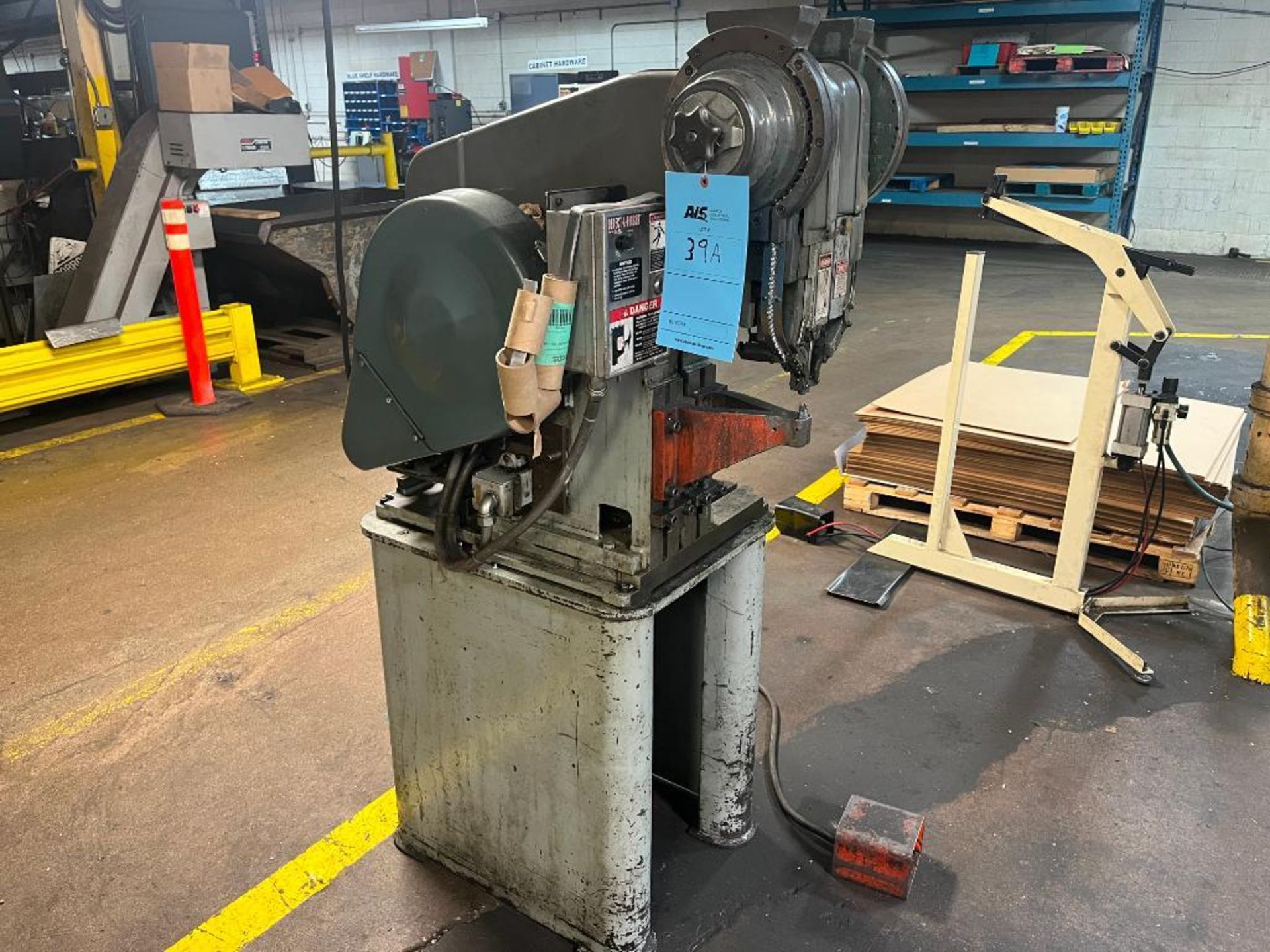 National Hopper Feed Double Riveter, Model 2400, S/N 1018.