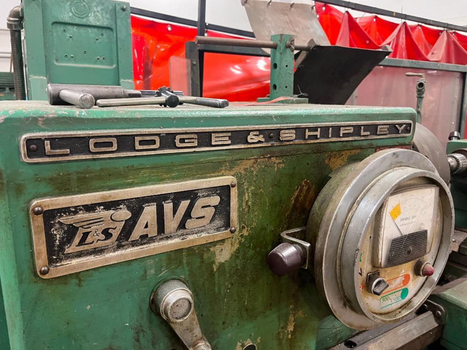 Lodge & Shipley AVS Engine Lathe, 24" x 72" with 12" 3 Jaw Chuck, Tailstock Steady Rest, Model 2010/ - Image 12 of 12