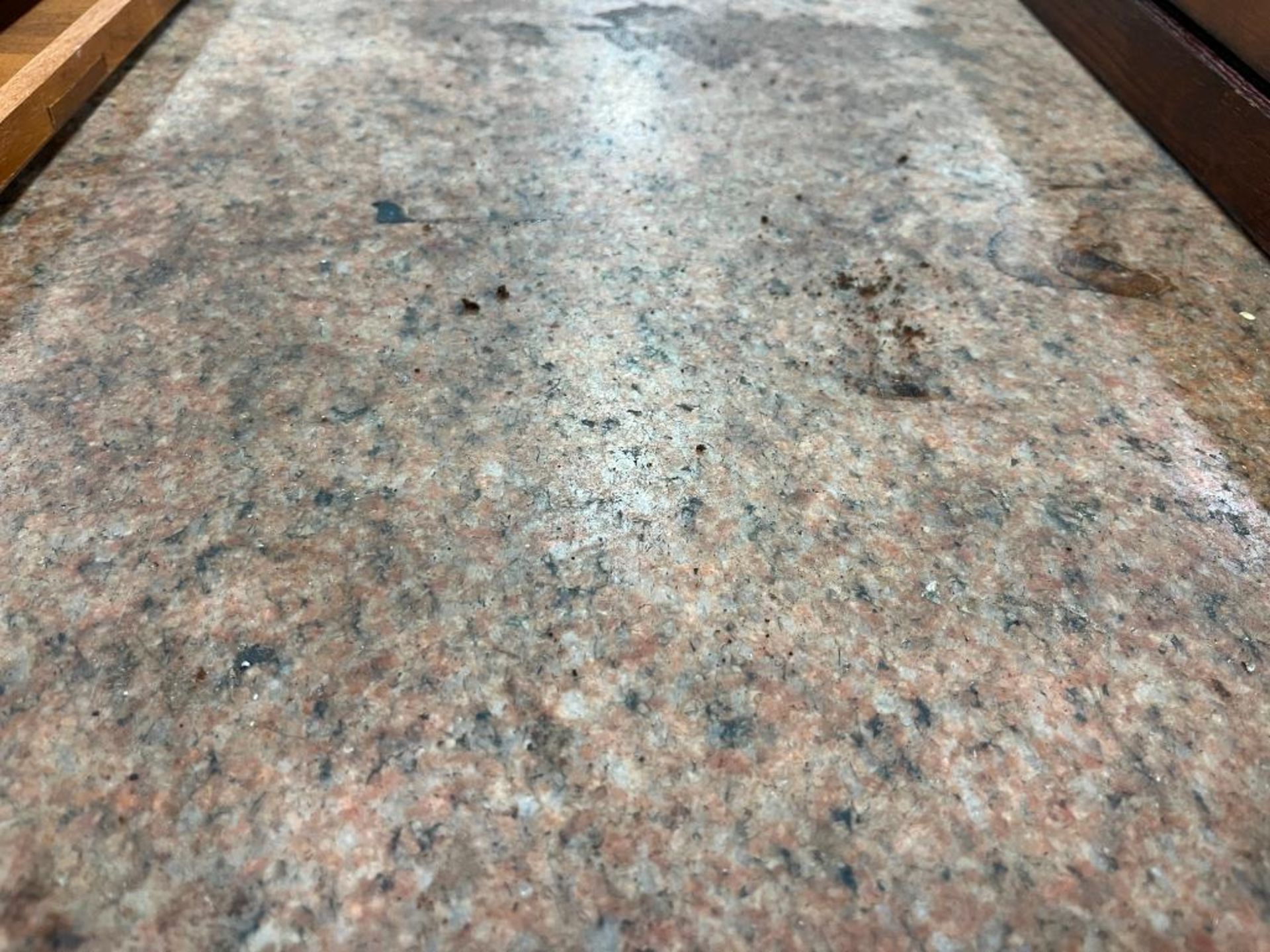 48" x 22" x 10" Starrett Granite Surface Plate (Has Some Chips) with Stand - Image 2 of 5