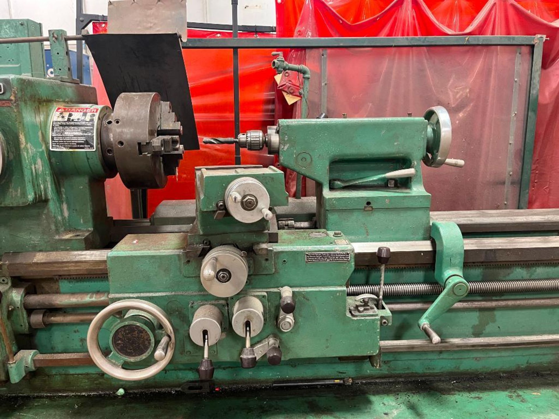 Lodge & Shipley AVS Engine Lathe, 24" x 72" with 12" 3 Jaw Chuck, Tailstock Steady Rest, Model 2010/ - Image 3 of 12