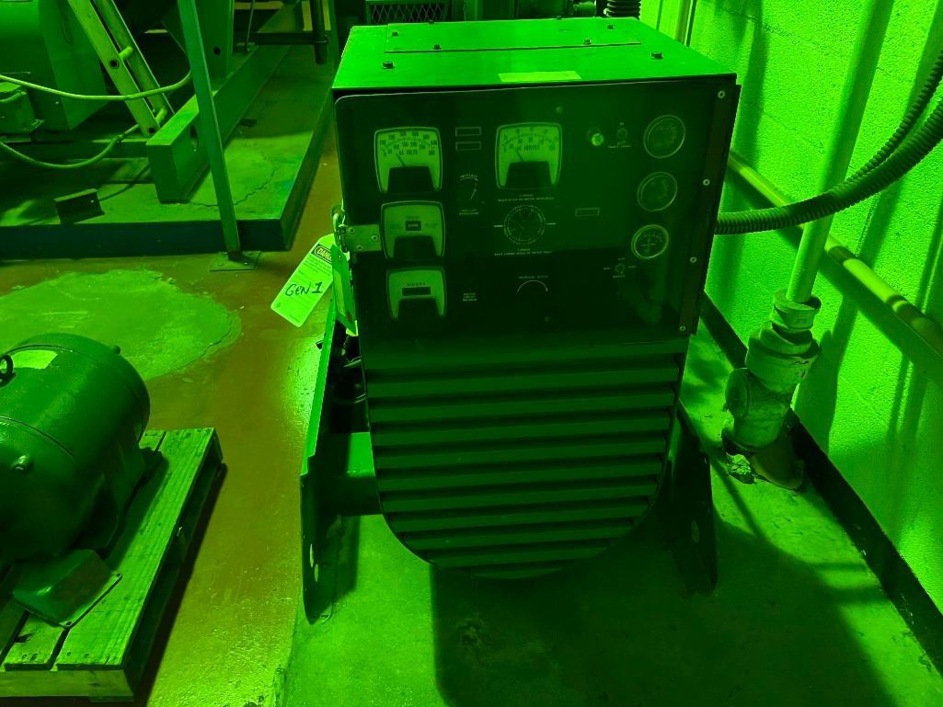 Onan Model 30EK Natural Gas Powered Emergency Generator Skid Mounted Find inline Gaylinder Power, 37 - Image 9 of 12