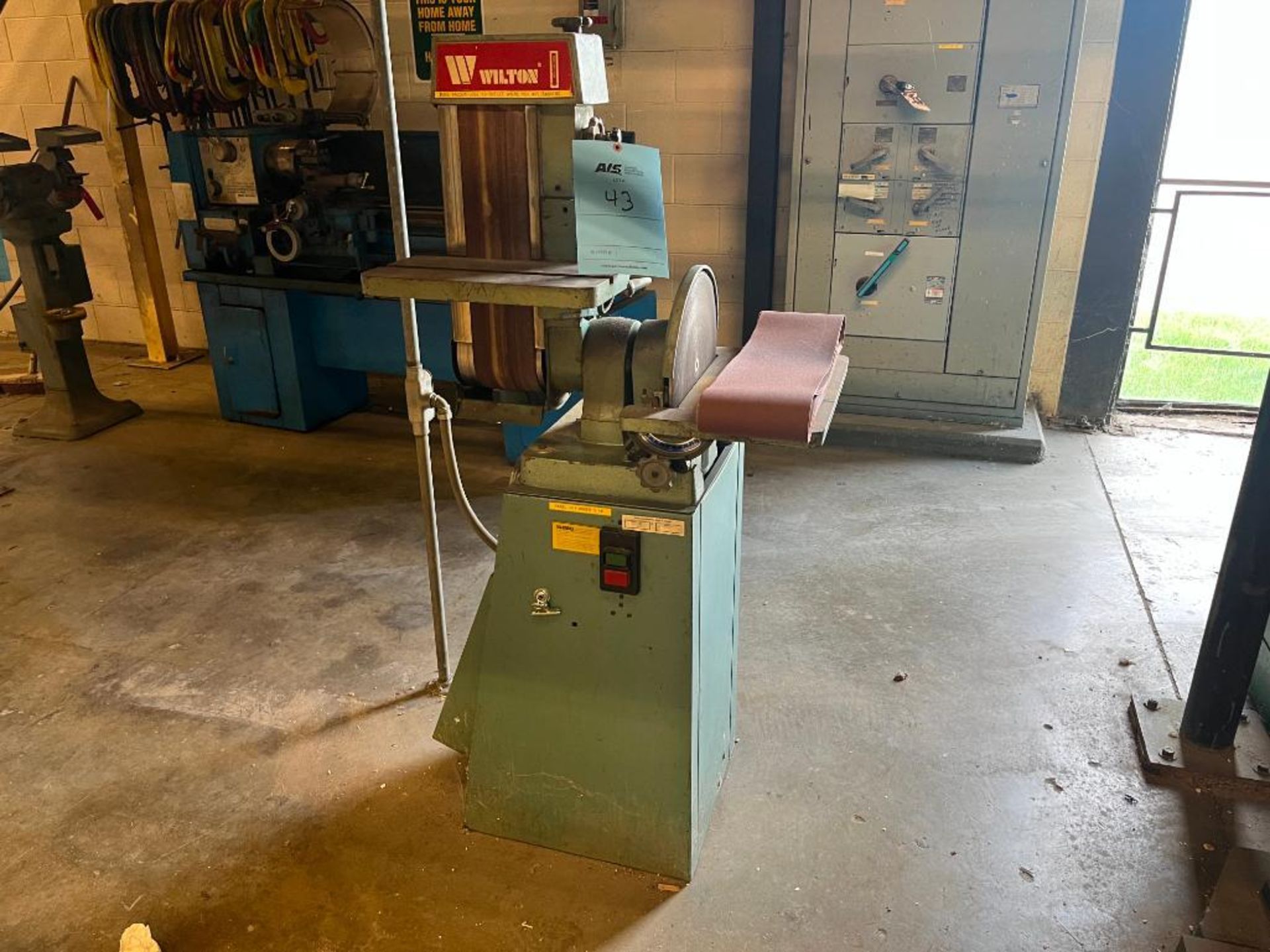 Wilton 6" Belt and 12" Disc Sander Model # 4200, S/N 26354