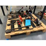 Assortment of Tensioners & Seallers on Pallet (Loading Fee $25)
