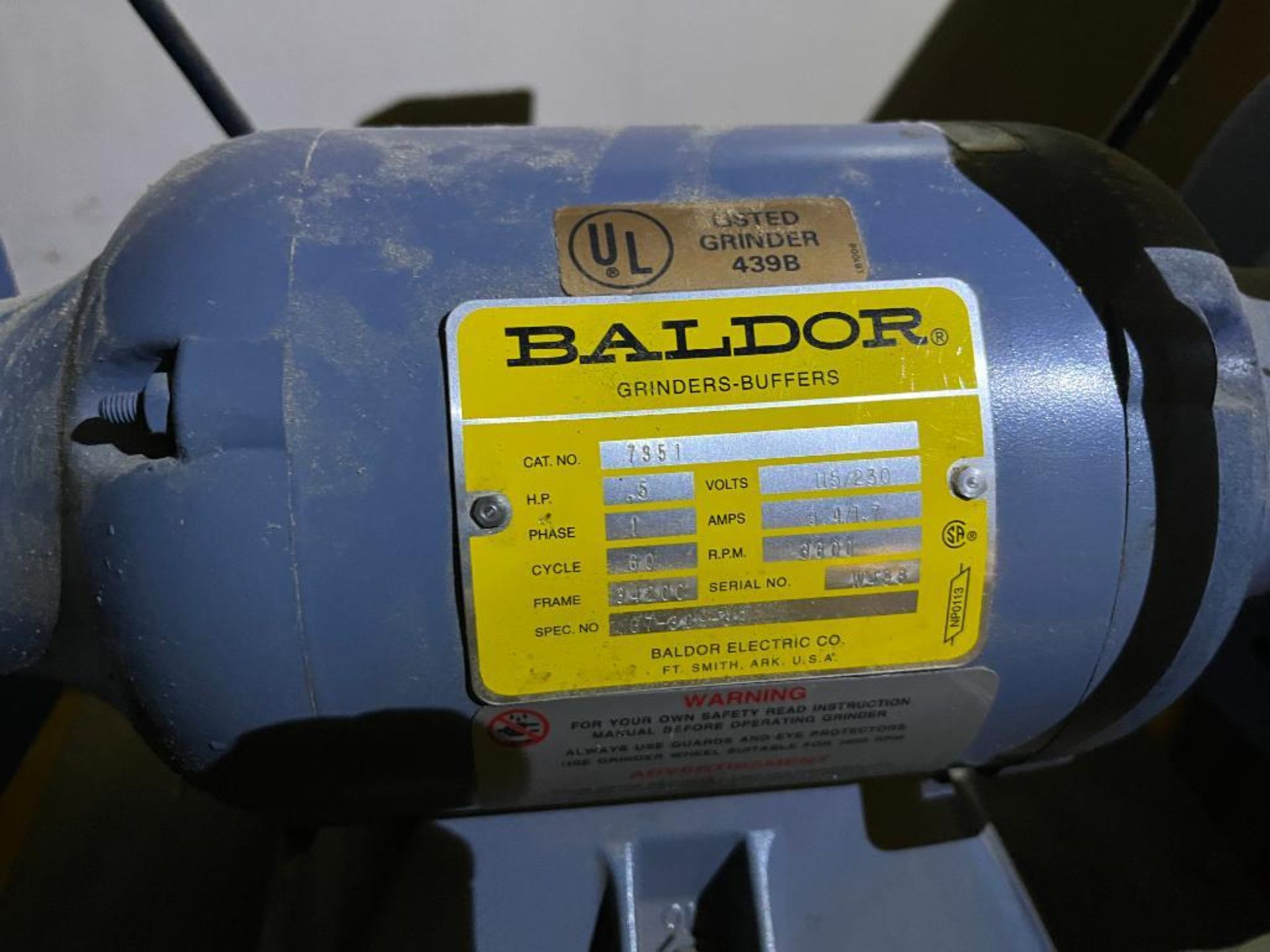 Baldor 6" Double End Grinder - Image 2 of 3