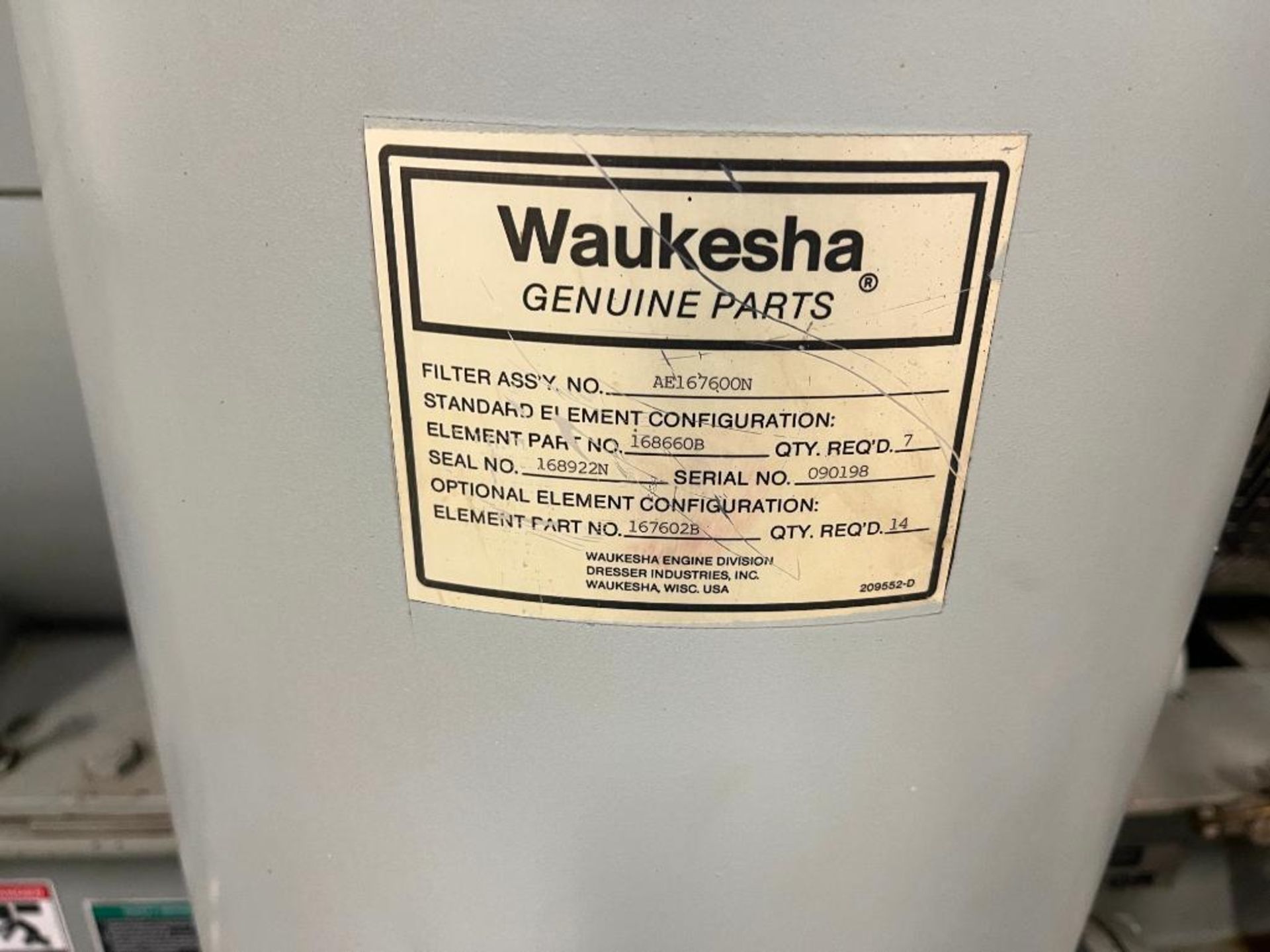 Machine #3 Waukesha Natural Gas V-12 Dresser Power Systems Emergency Power Unit (1998) Enginator Mdl - Image 5 of 48
