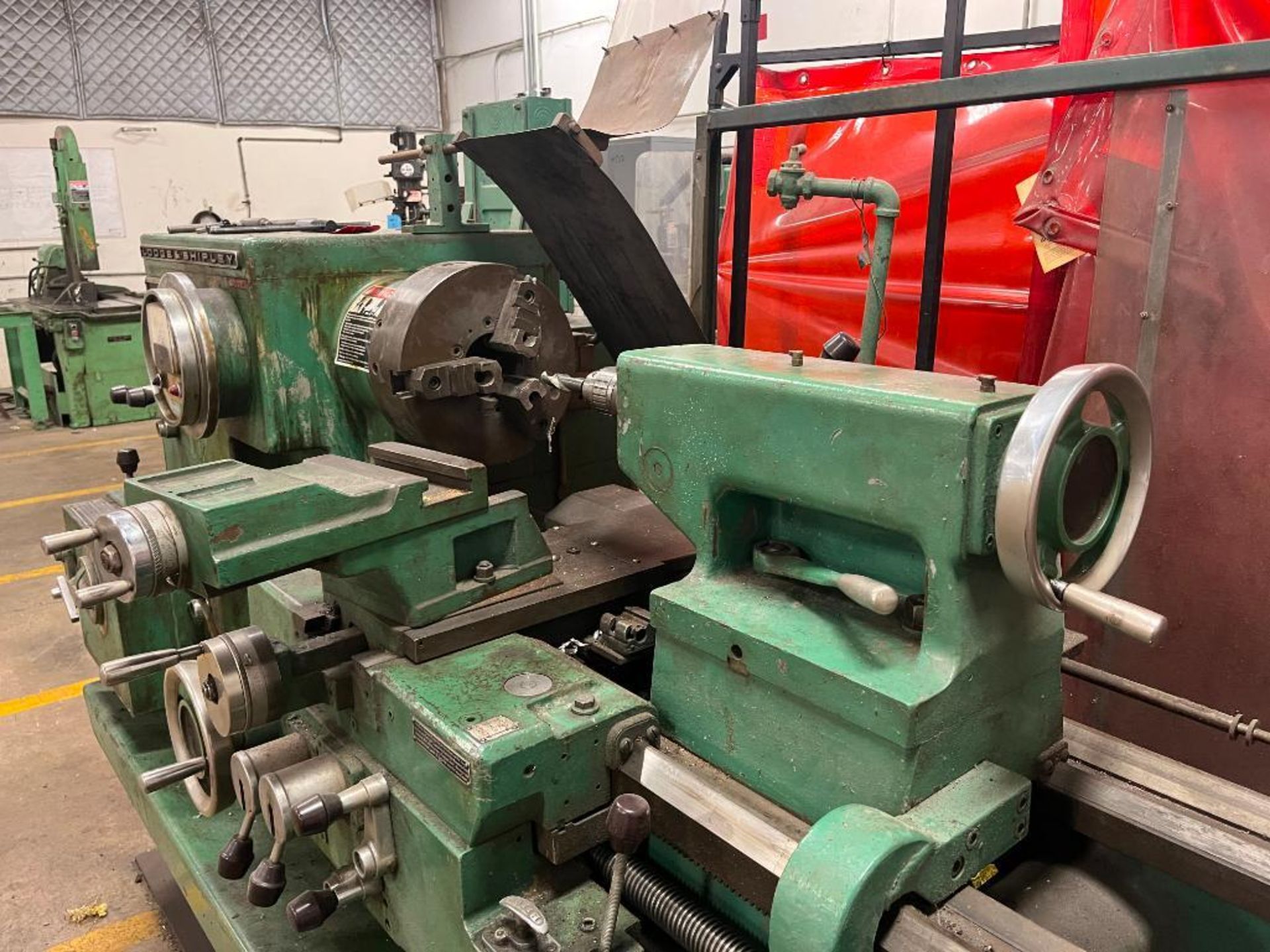Lodge & Shipley AVS Engine Lathe, 24" x 72" with 12" 3 Jaw Chuck, Tailstock Steady Rest, Model 2010/ - Image 7 of 12