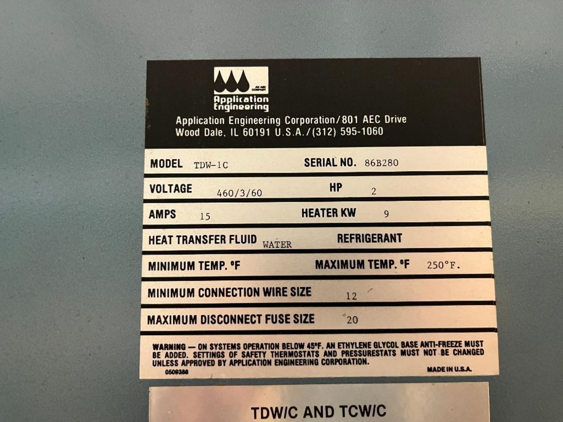 Lot (3): AEC TDW - 1C Temeprature Controllers - Image 3 of 7