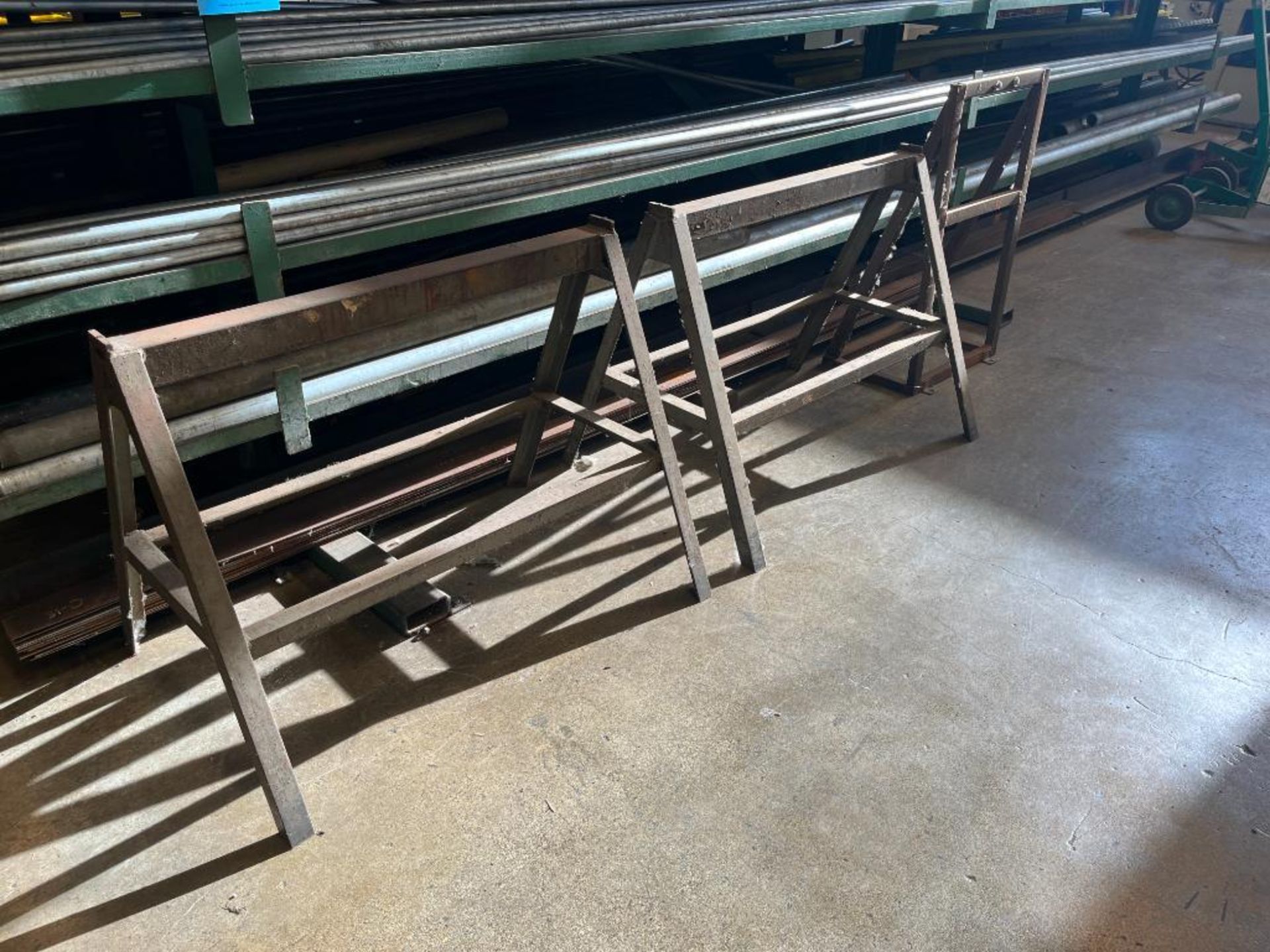 Assortment of 20" Welded Steel Rack w/ Contents of Galvanized Pipe, Conduit, Coper Pipe, PVC and Mis - Image 10 of 10