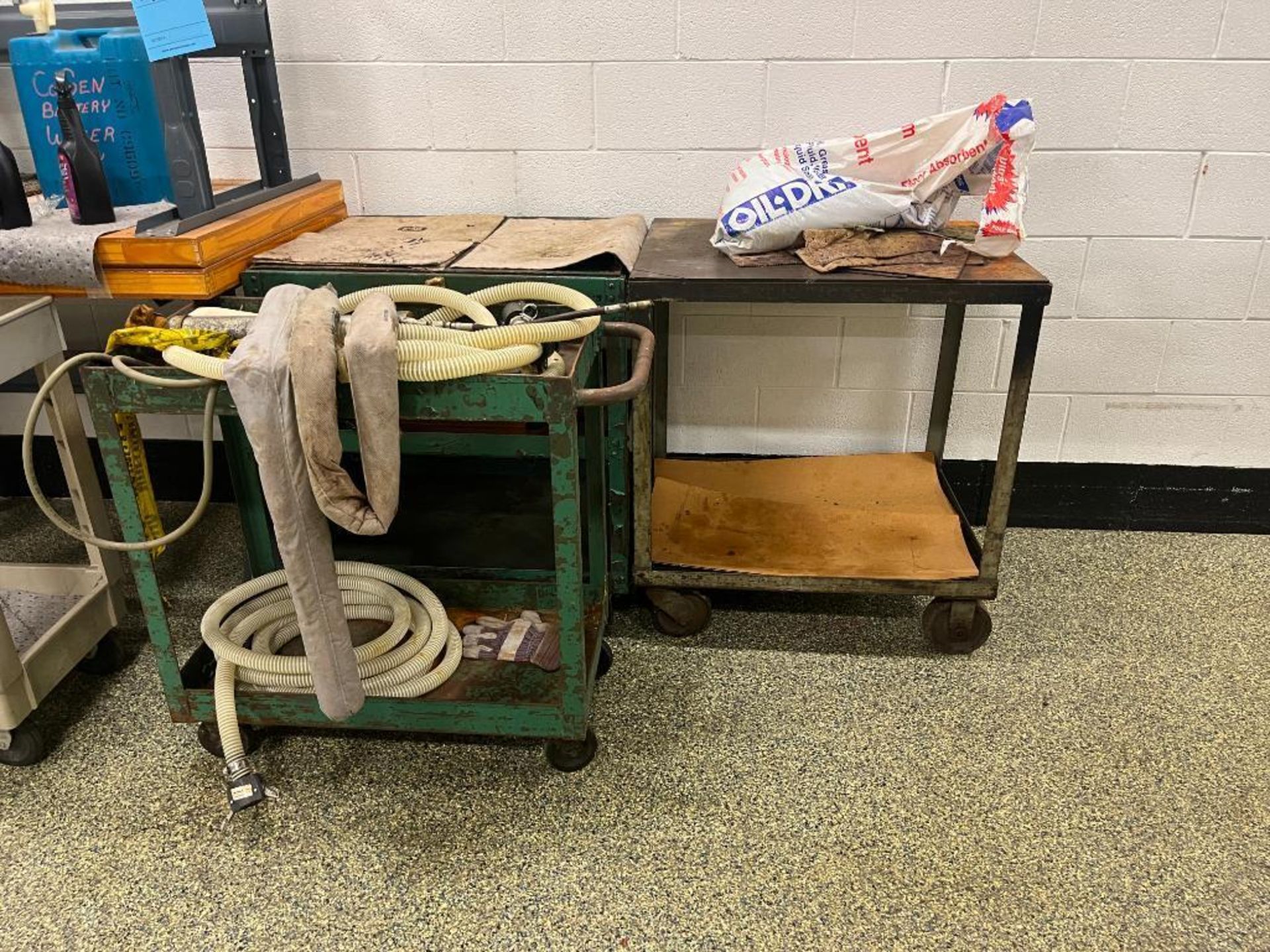 Assortment of (3) workbenches, 4.5" Jaw Yost Vise & (4) Rolling Shop Carts - Image 3 of 6