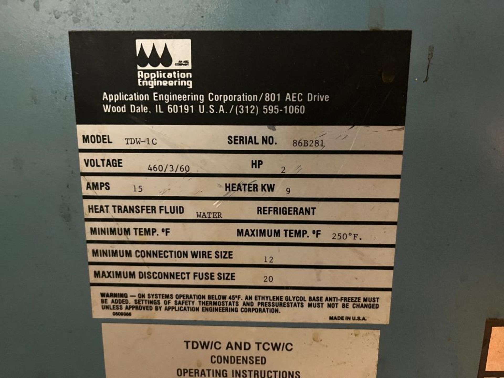 Lot (3): AEC TDW - 1C Temeprature Controllers - Image 7 of 7