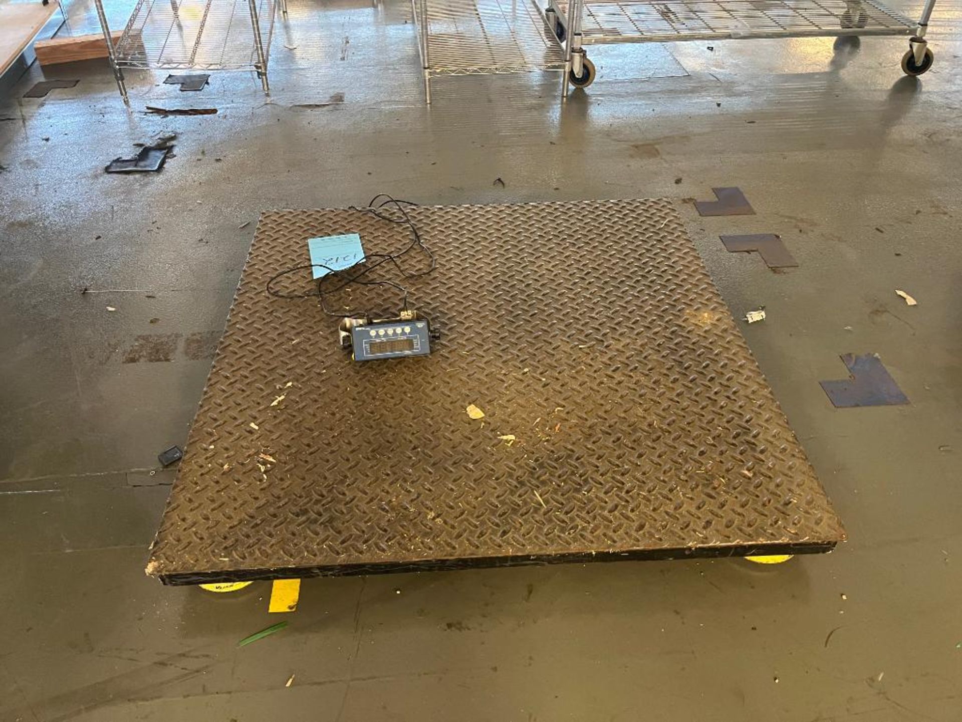 4' x 4' Floor Scale w/ Transcell DRO (Loading Fee $25)