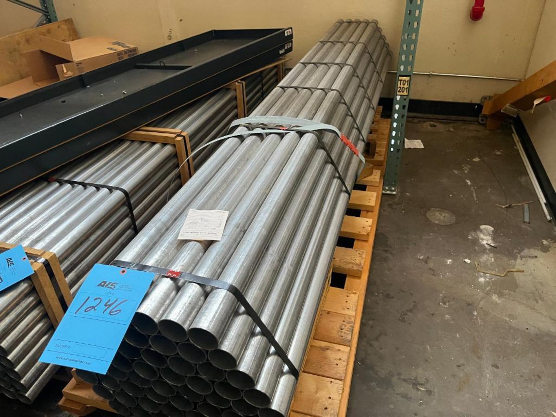 Pallet of 2.5" OD Exhaust Pipe Material (Loading Fee $25)