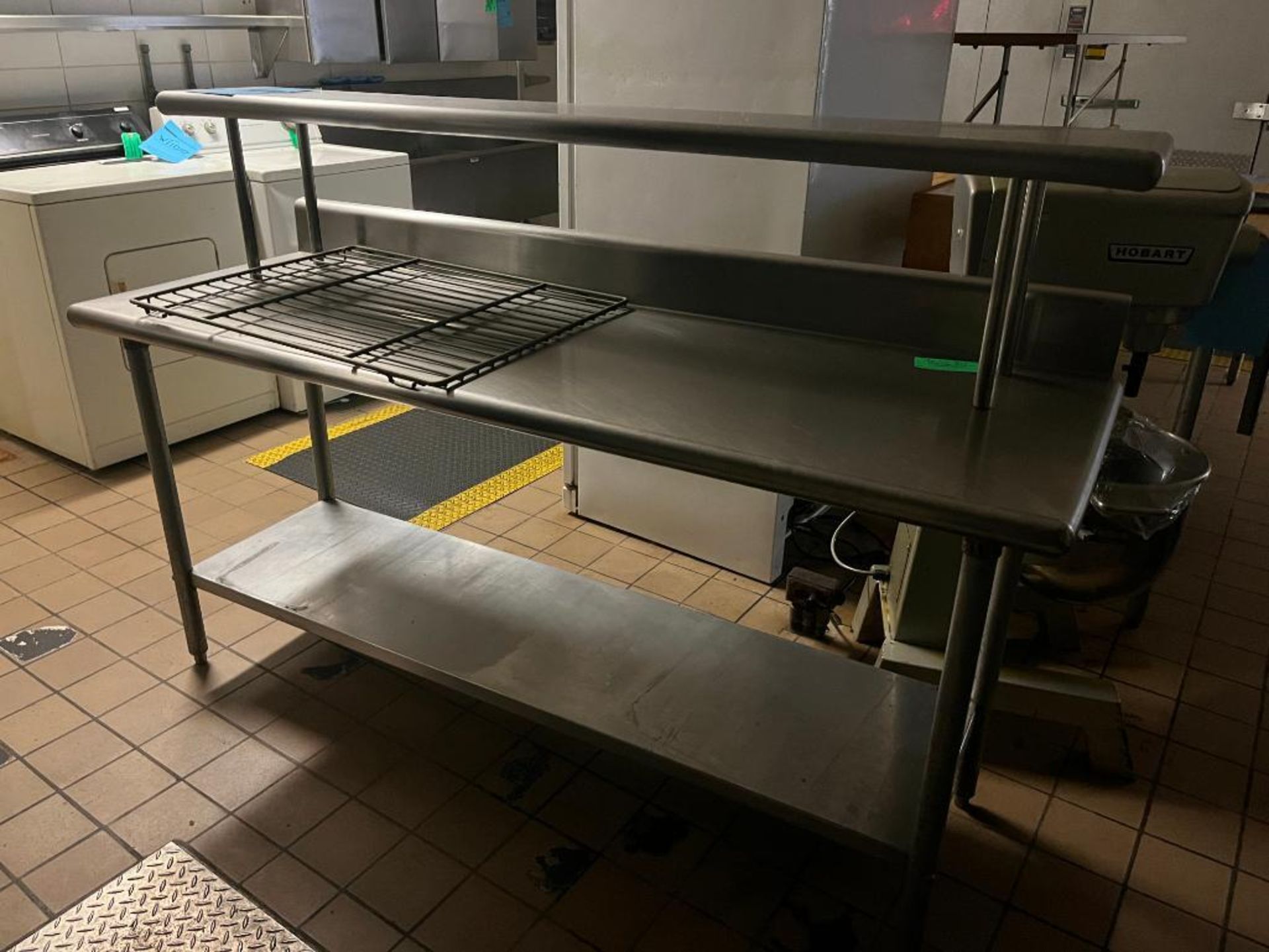 72" x 24" Stainless steel Prep Table