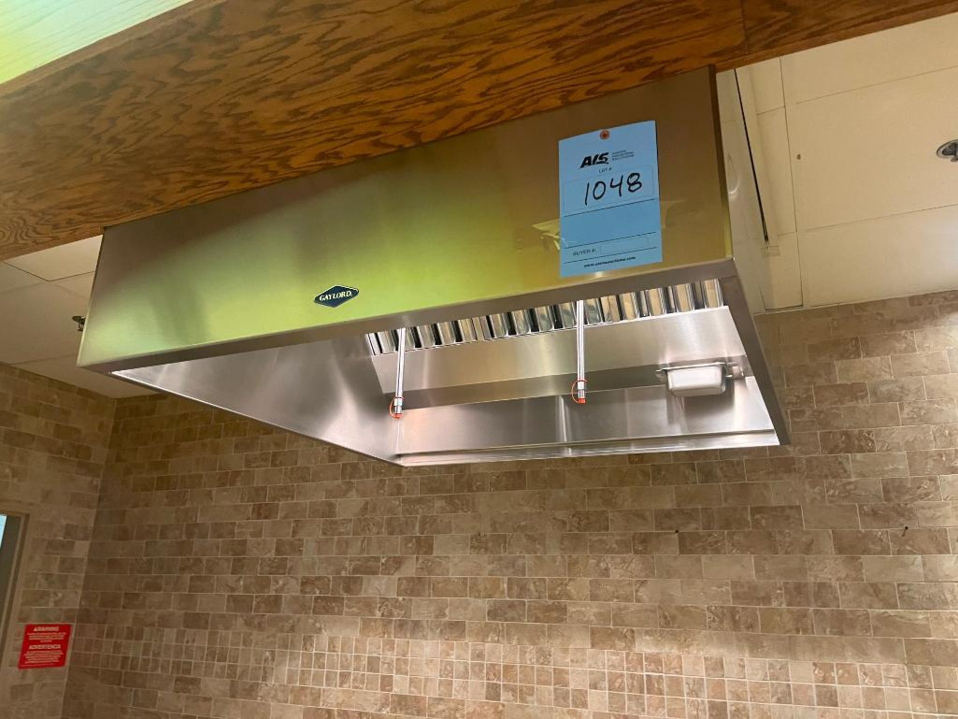 Gaylor 48" x 48" Stainless Hood Vent