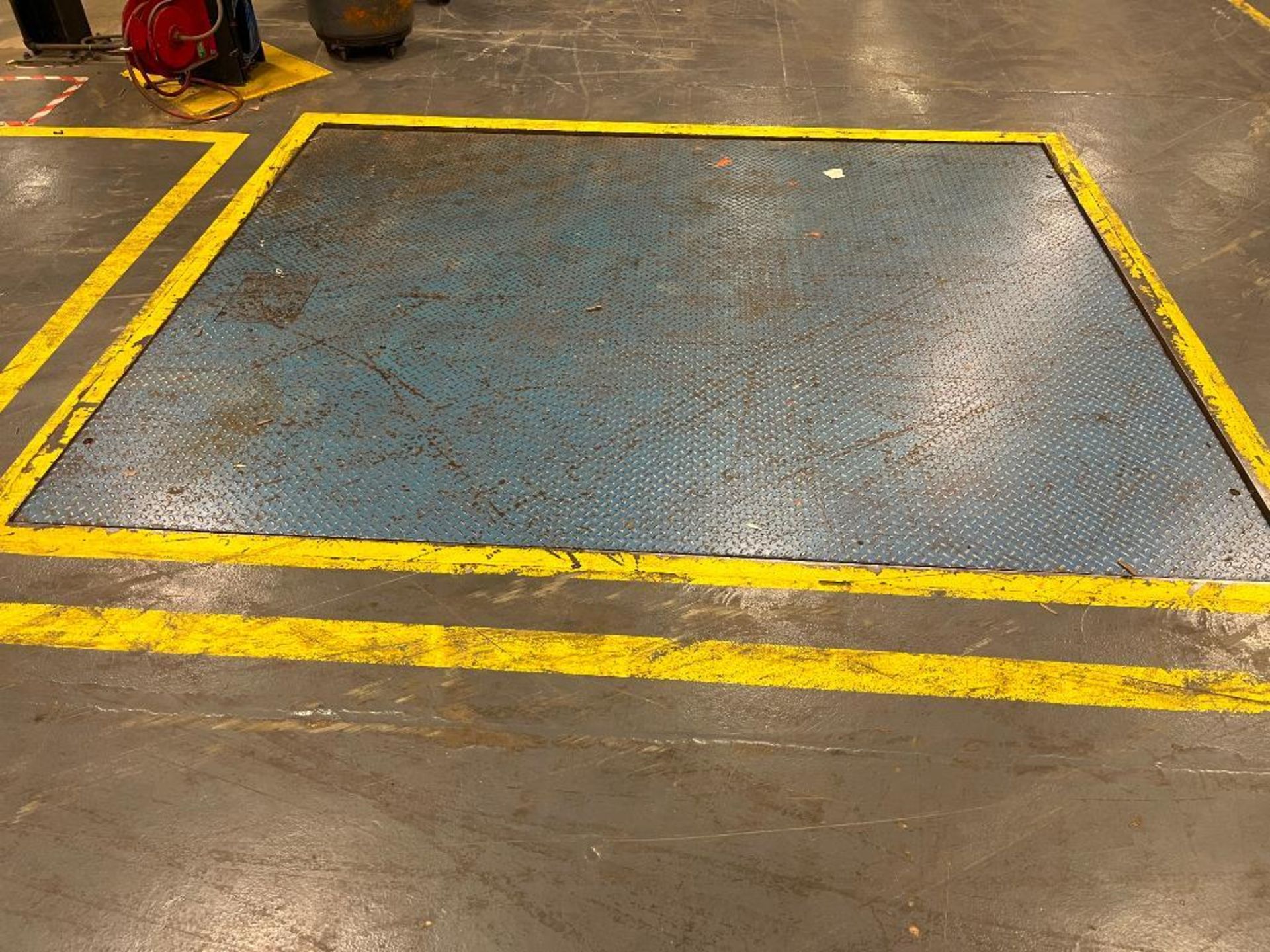 10' x 8' in Floor Scale w/ Fairbanks DRO - Image 2 of 5