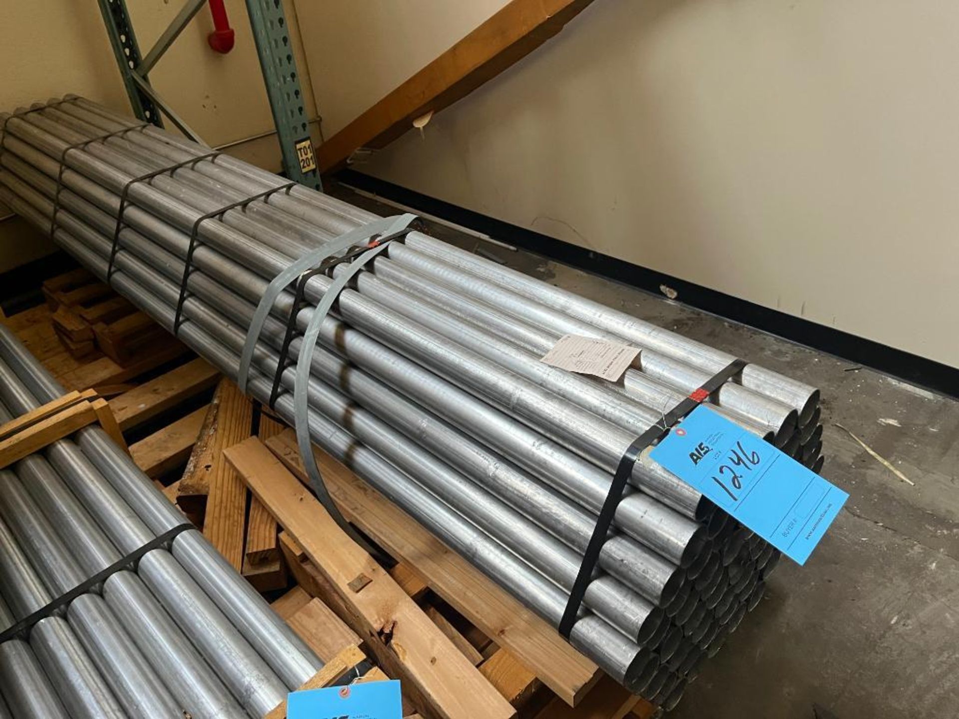 Pallet of 2.5" OD Exhaust Pipe Material (Loading Fee $25) - Image 2 of 2