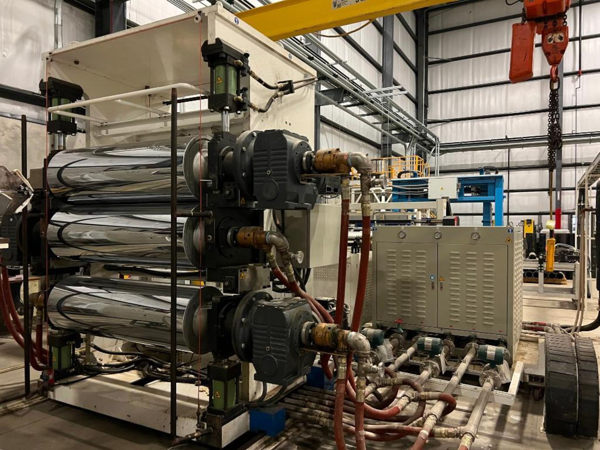 Chi Chang Sheet Extrusion Line (2017), consisting of: Chi Chang Extruder Model CC/SE-150S-1000W, S/N - Image 39 of 96