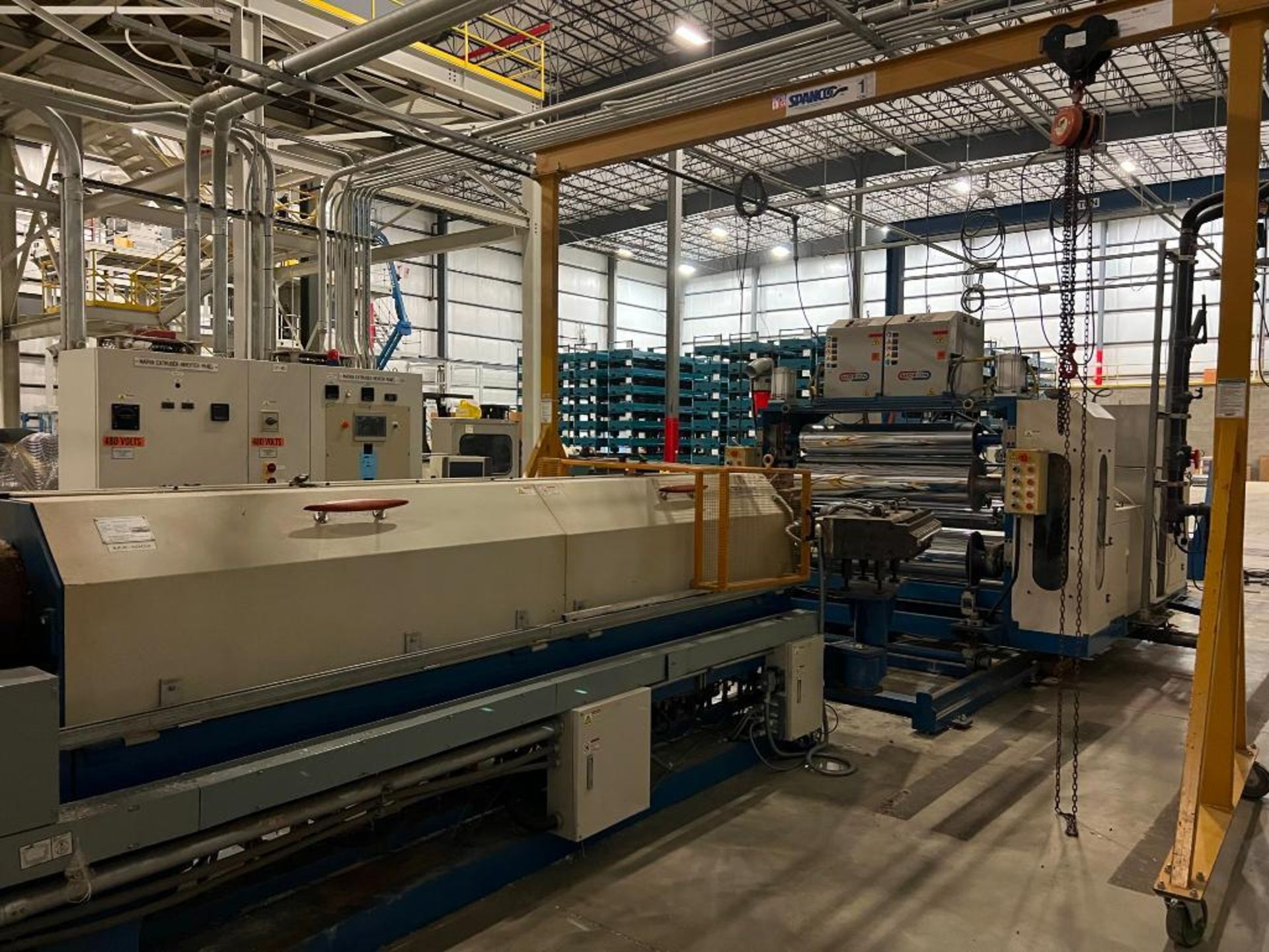 PE-TECH Matrix Sheet Extrusion Line (2012), Consisting of: PE-TECH Matrix Extruder, S/N PETECH-2012- - Image 18 of 60