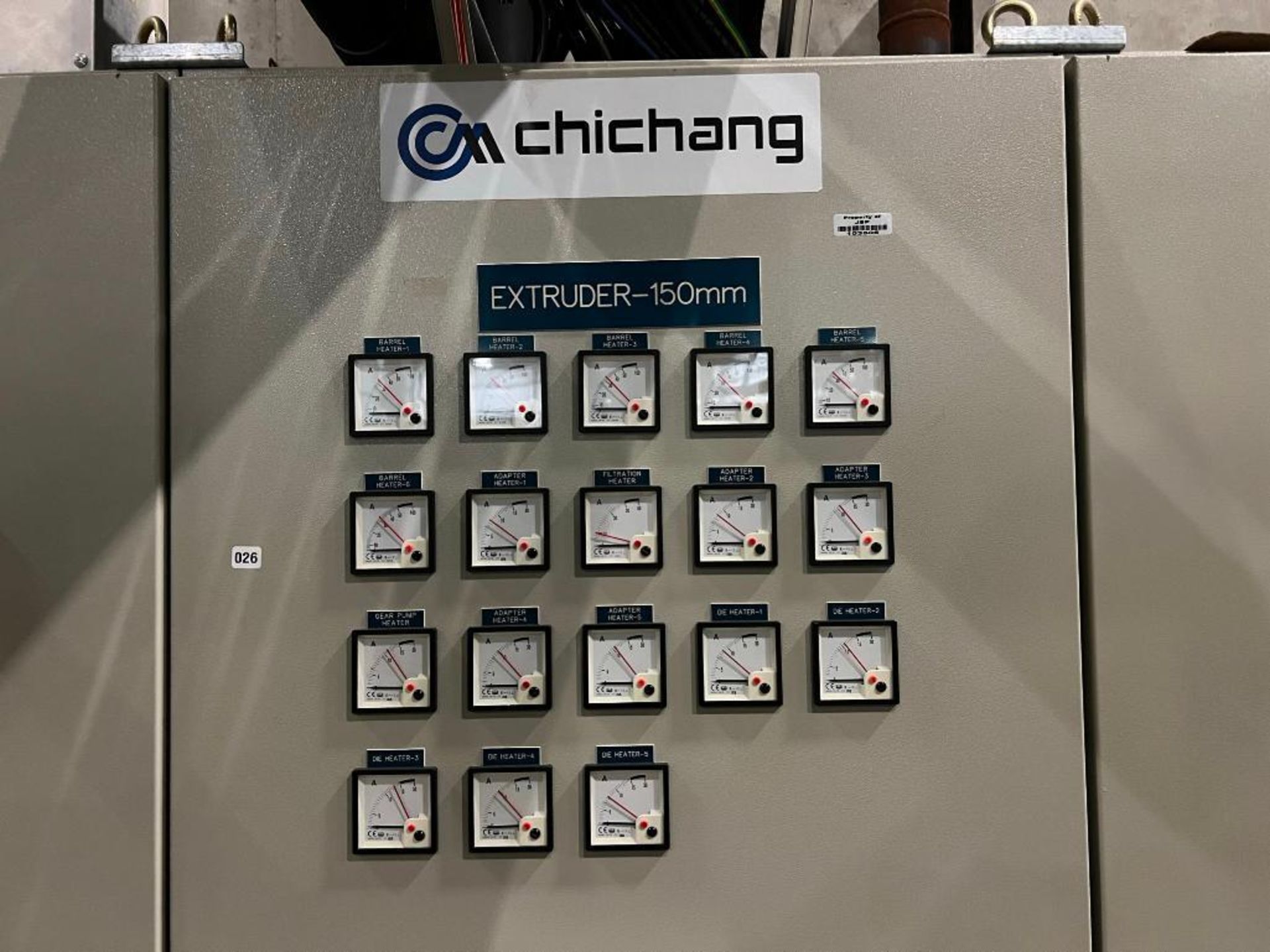 Chi Chang Sheet Extrusion Line (2017), consisting of: Chi Chang Extruder Model CC/SE-150S-1000W, S/N - Image 15 of 96