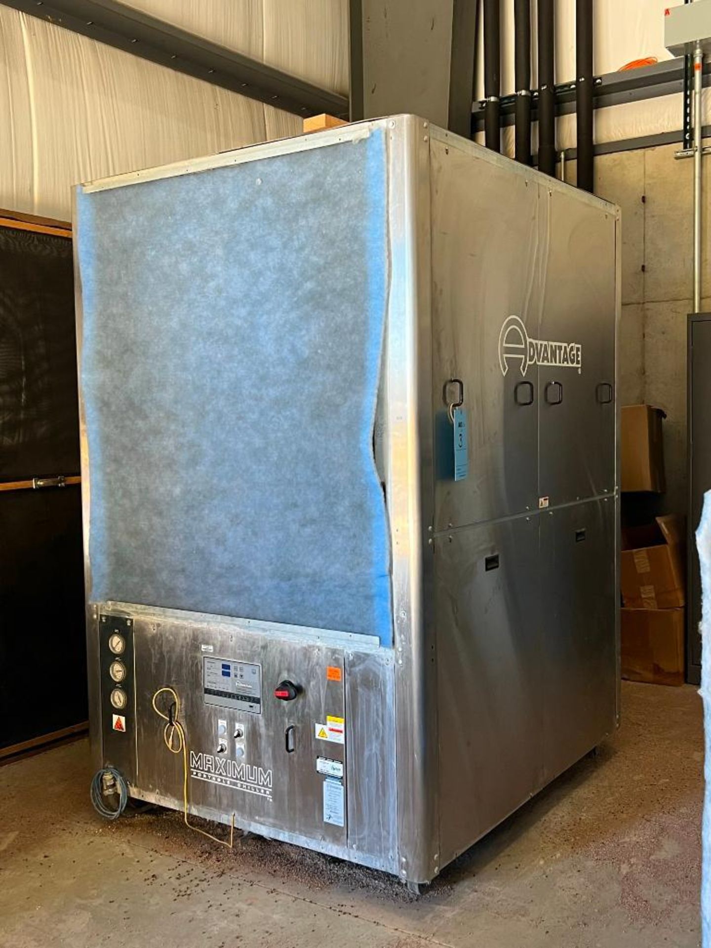 Advantage 30-Ton Maximum Series Portable Chiller Model M1-30AB-MZCD, S/N 153415 (2018), with Spare F - Image 3 of 8
