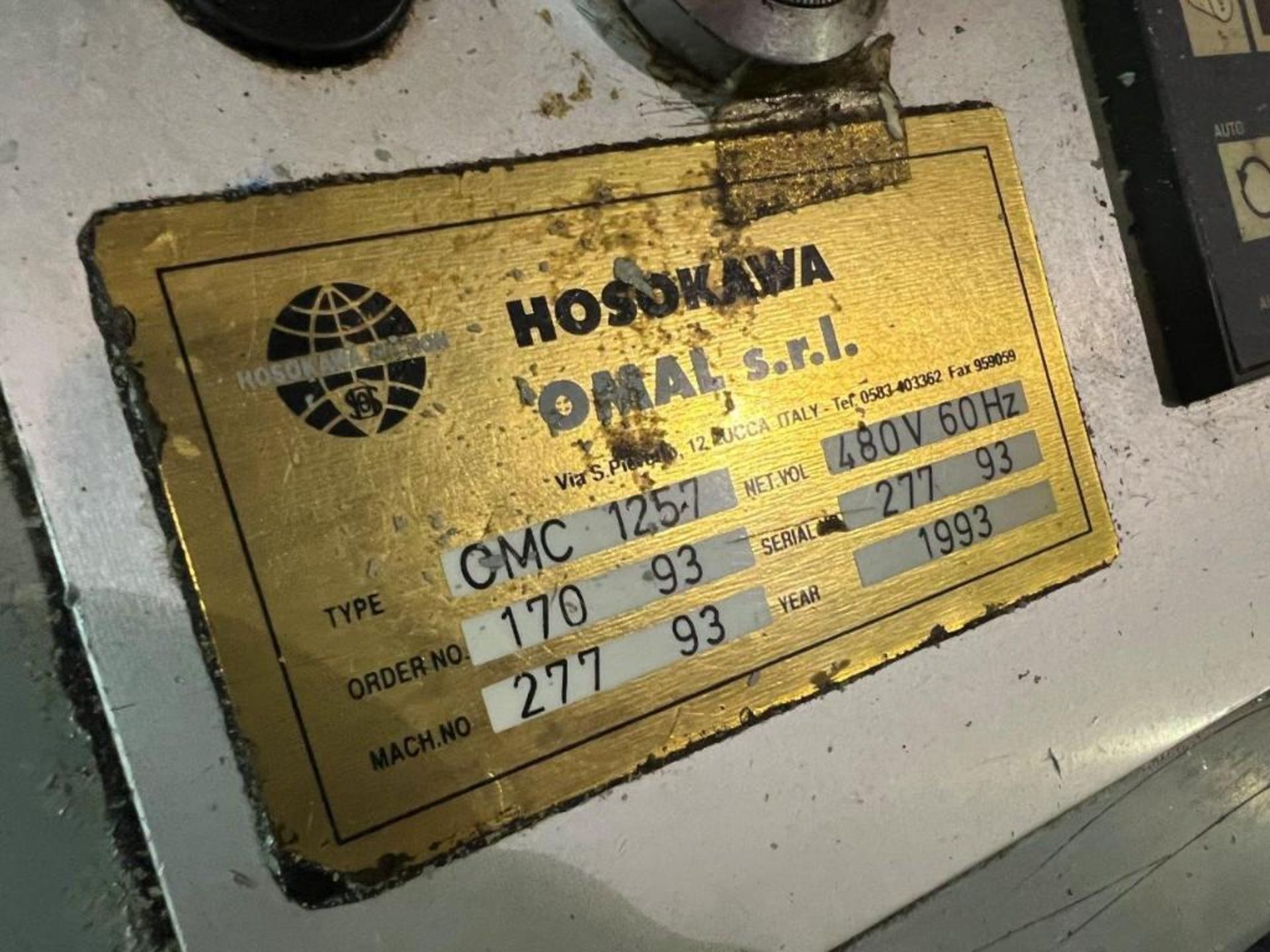 Hosokawa OMAL 6-Color Central Impression Flexographic Printing Press Model OMALCenter 1275.127 (Est. - Image 17 of 28