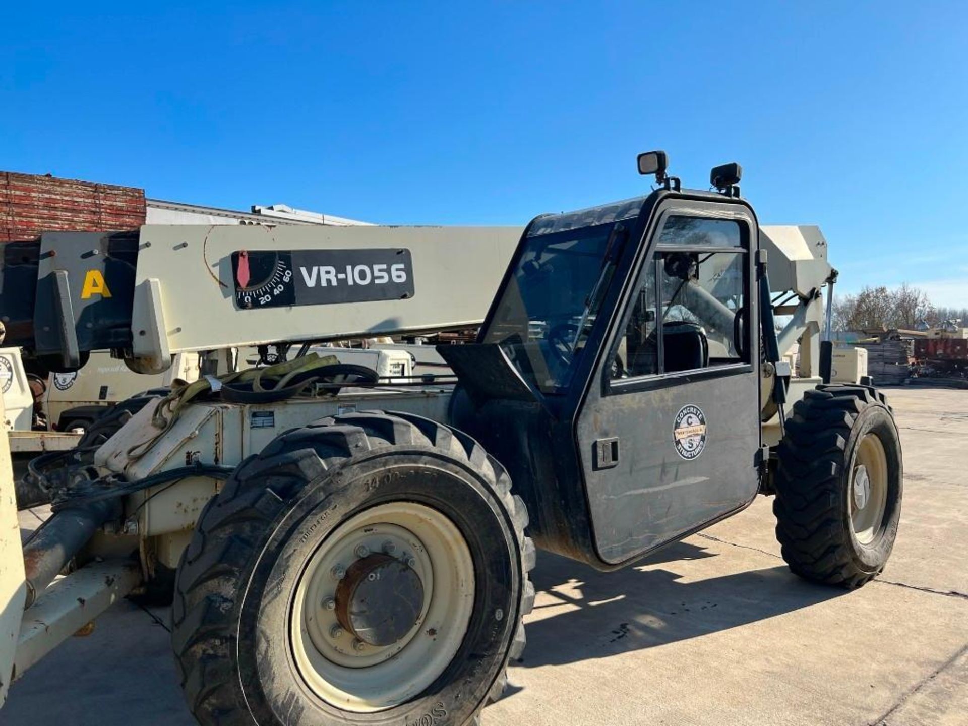 Ingersoll Rand 10,000-LBS. 4x4 Telehandler Forklift Model VR1056 (2003) - Image 2 of 13