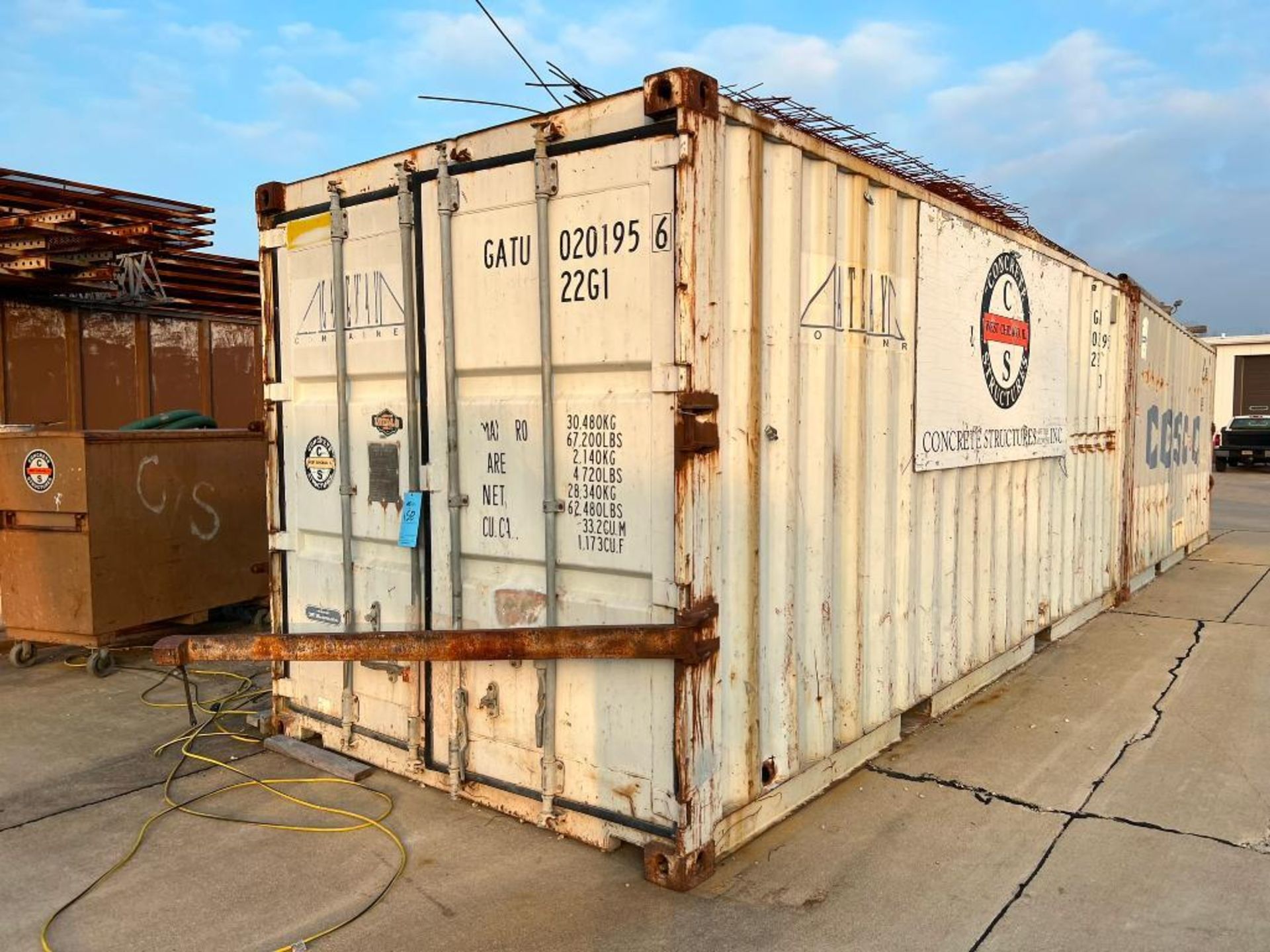 20' Shipping Container *NO CONTENTS & DELAYED REMOVAL*