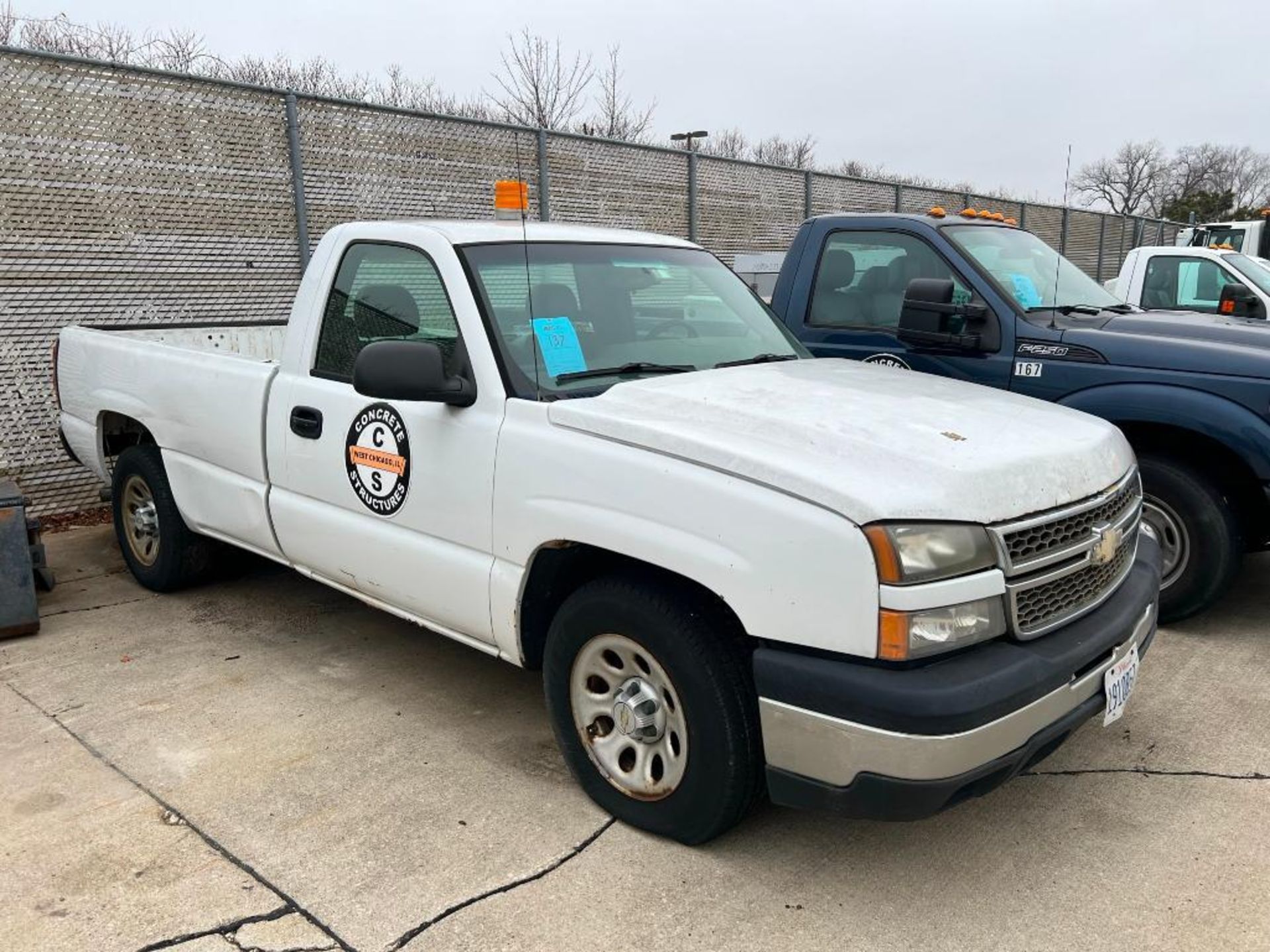 2006 Chevrolet Silverado 1/2 Ton Standard Cab Pickup Truck, VIN 1GCEC14X56Z1143958' Bed, 148,000 Mil