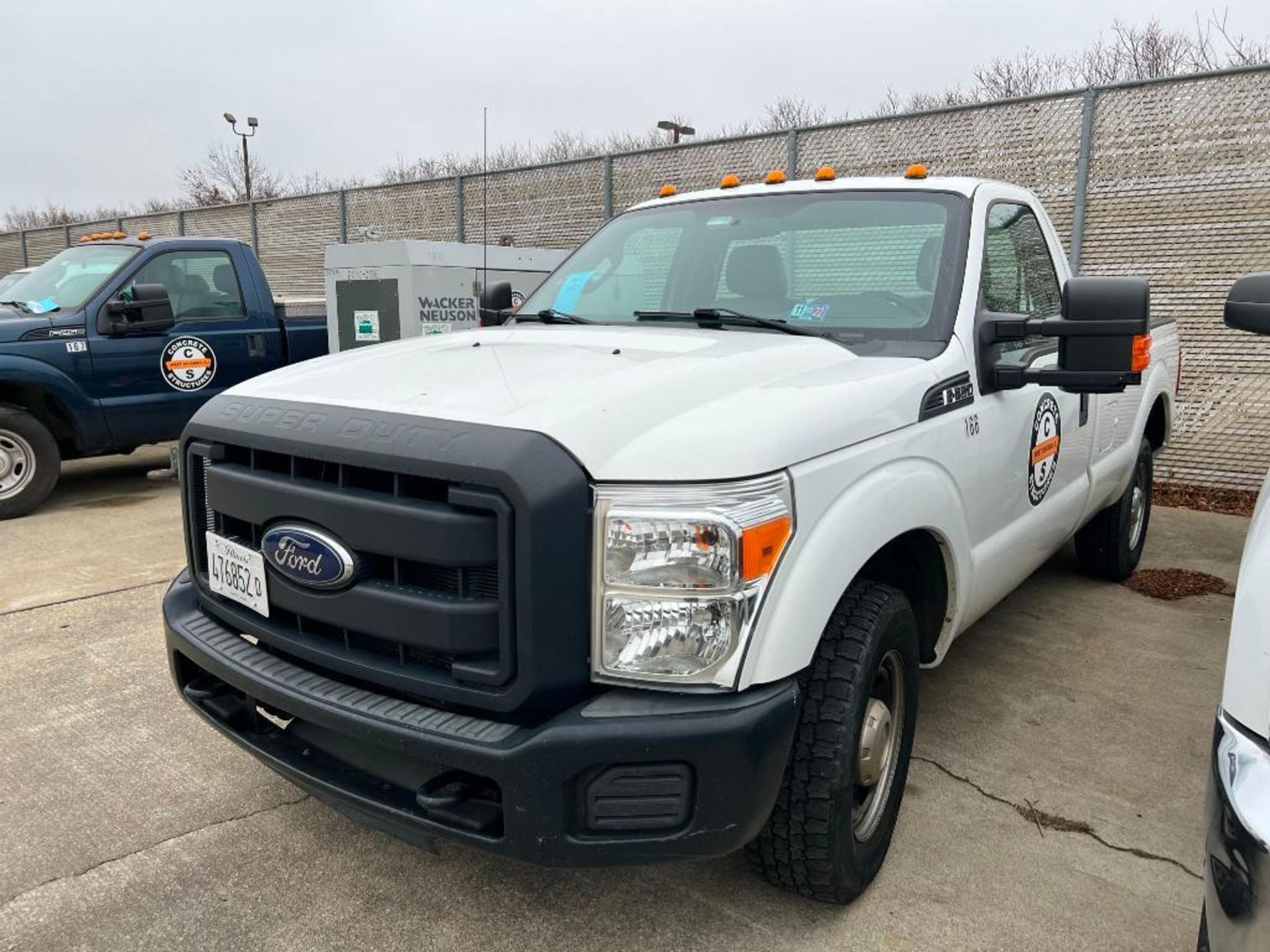 2016 Ford F250 XL Standard Cab Pickup Truck, VIN 1FTBF2A63GEA25915, 8' Bed, 107,800 Miles Indicated, - Image 2 of 7