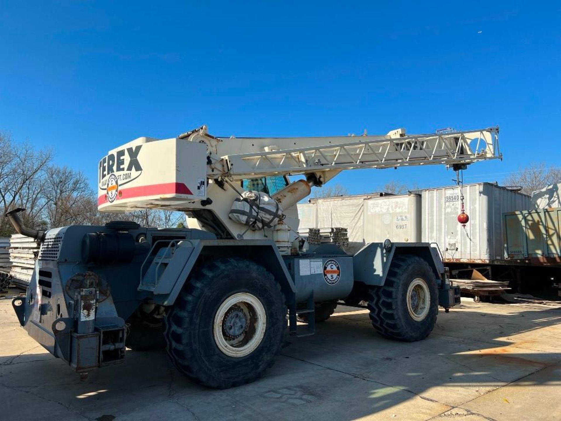 Terex 35-Ton Rough Terrain Crane Model RT335, S/N 13099 (2002), 30' - 94' Boom