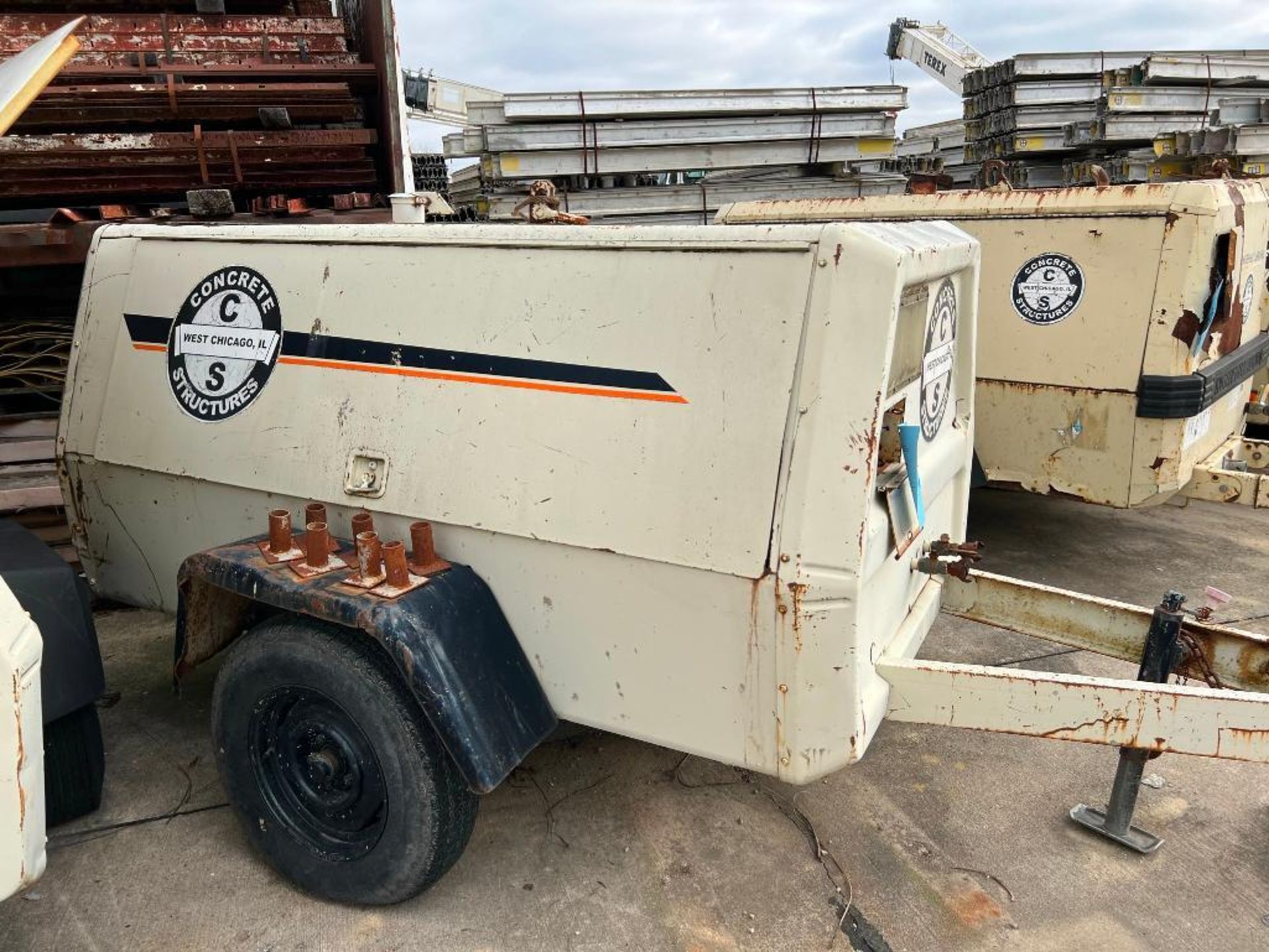 Ingersoll Rand Trailer Mounted Air Compressor Model P175 - Image 5 of 5