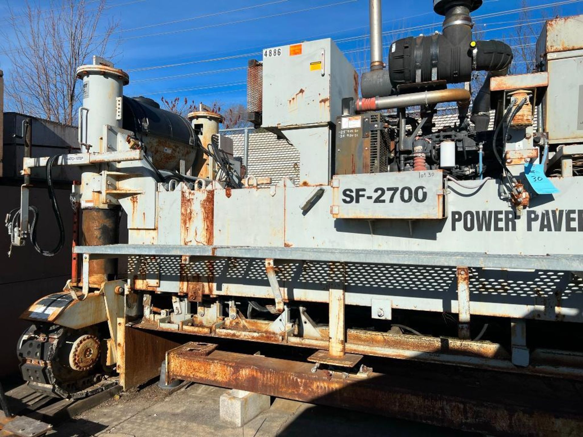 Power Paver 36' Slipform Paver Model SF2700 (2010), S/N 1027133 - Image 7 of 13