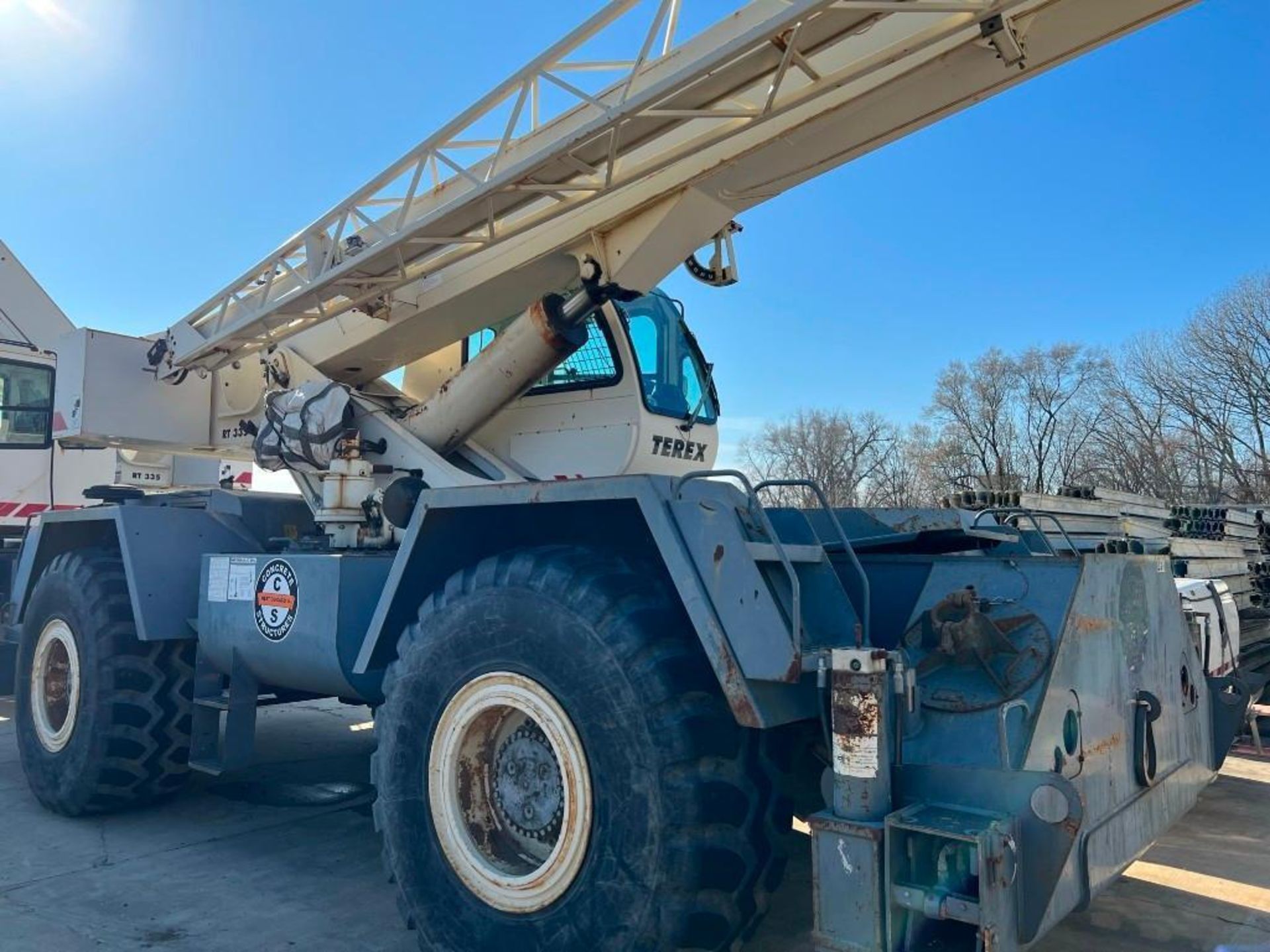 Terex 35-Ton Rough Terrain Crane Model RT335, S/N 13099 (2002), 30' - 94' Boom - Image 4 of 23