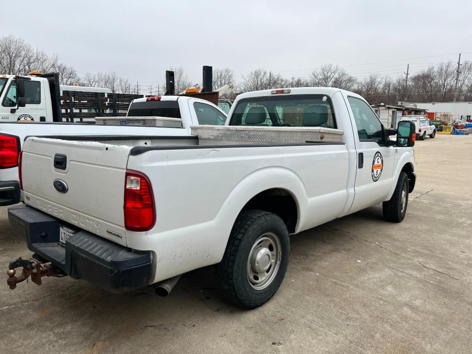 2016 Ford F250 XL Standard Cab Pickup Truck, VIN 1FTBF2A63GEA25915, 8' Bed, 107,800 Miles Indicated, - Image 3 of 7