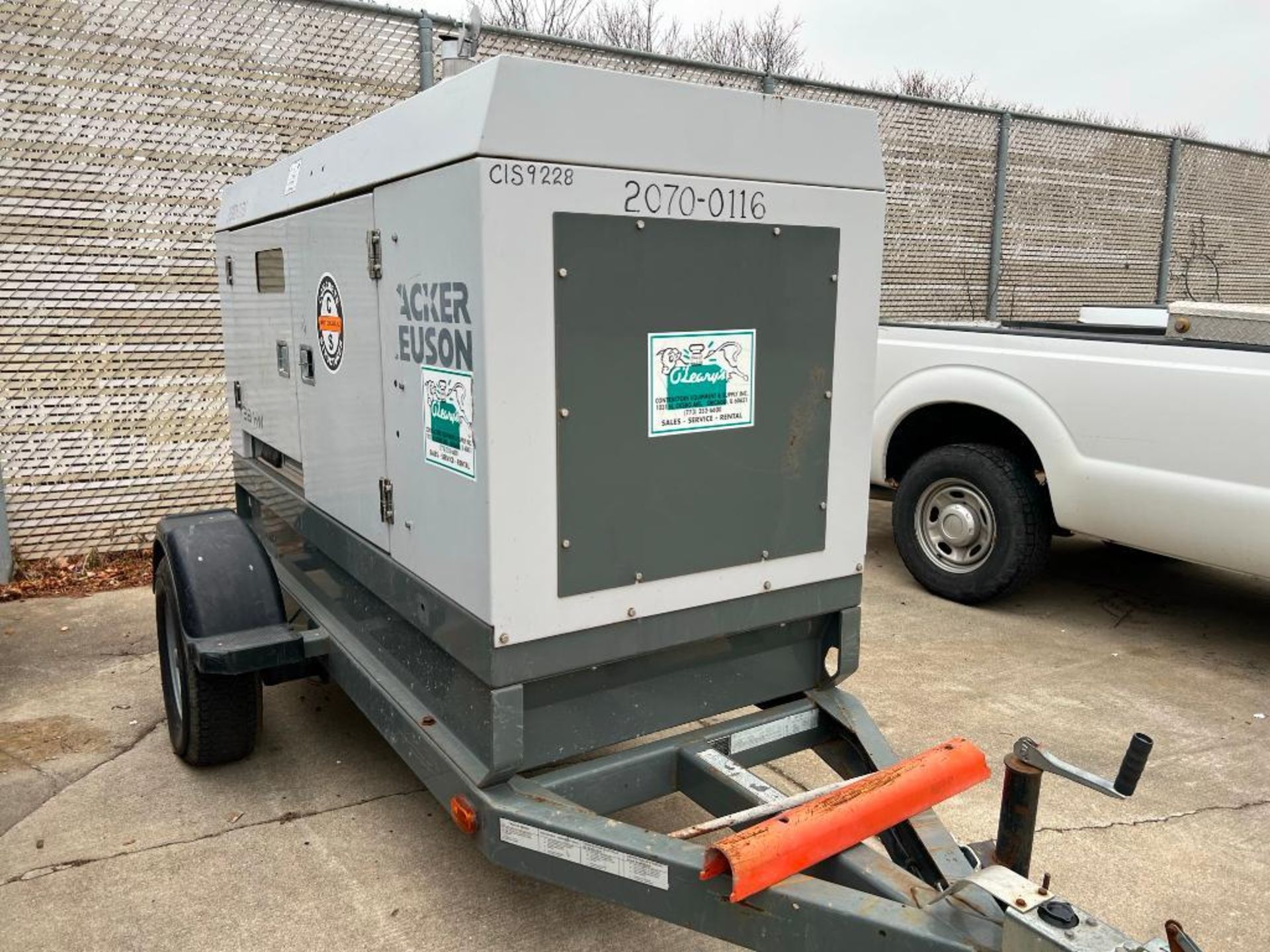 Wacker Neuson Trailer Mounted 48 KVA Generator Model G50 - Image 2 of 6