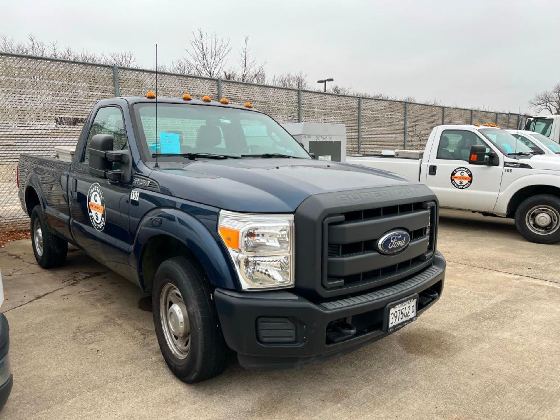 2016 Ford F250 XL Standard Cab Pickup Truck, VIN 1FTBF2A68GEA10178, 8' Bed, *NO TAILGATE*, 48,000 Mi