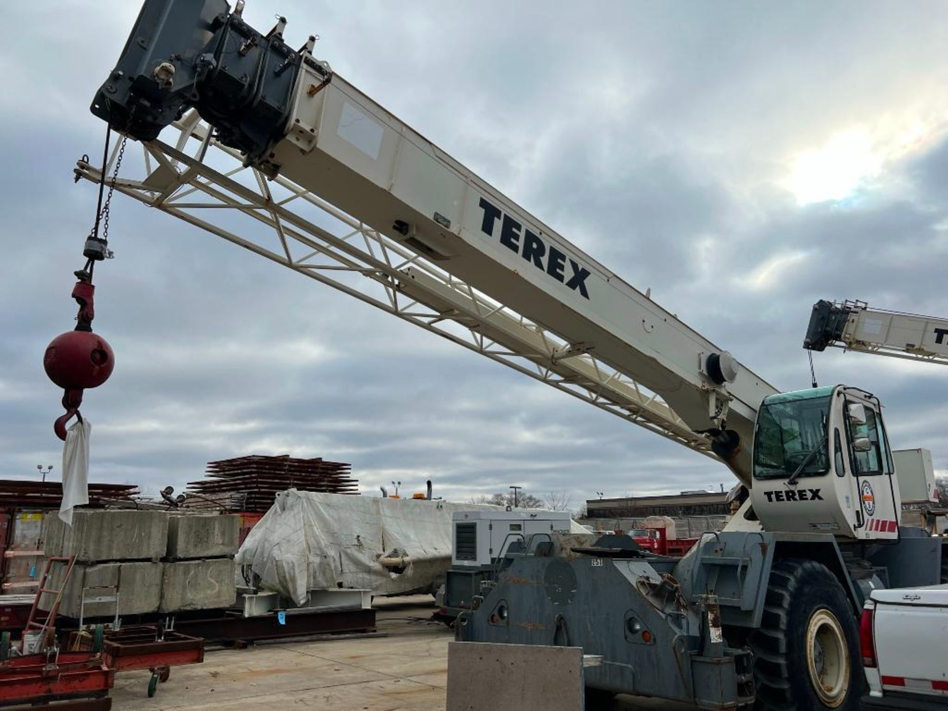 Terex 35-Ton Rough Terrain Crane Model RT335, S/N 13099 (2002), 30' - 94' Boom - Image 9 of 23